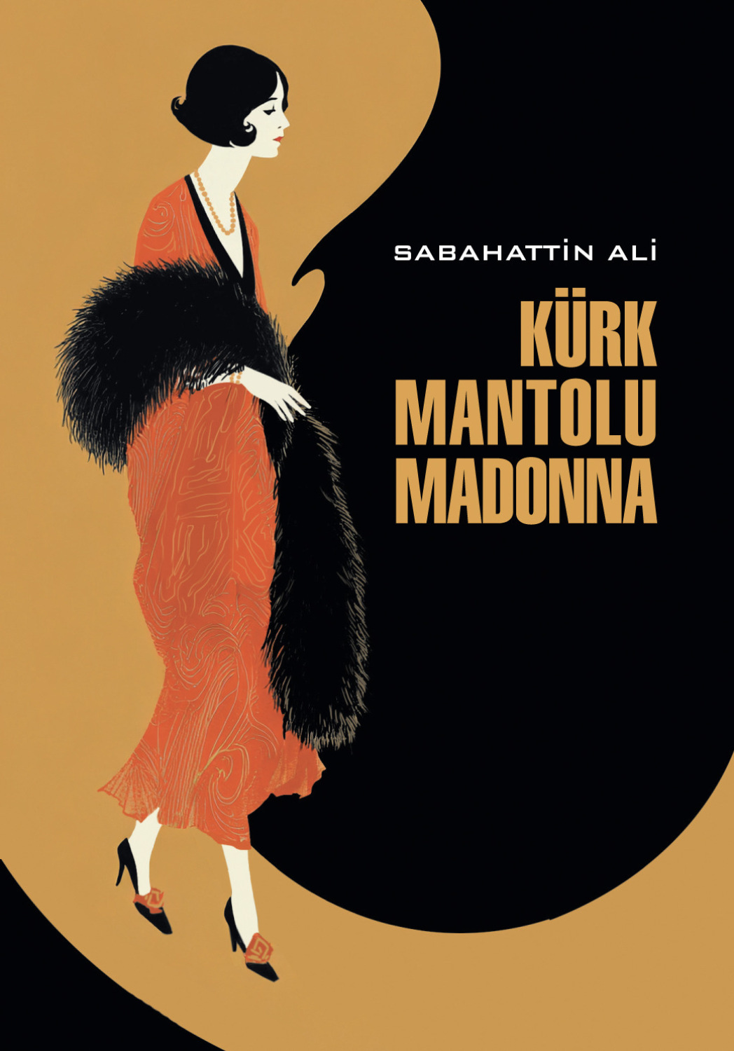 Обложка книги «Kürk mantolu Madonna / Мадонна в меховом манто. Книга для чтения на турецком языке (+ epub)»