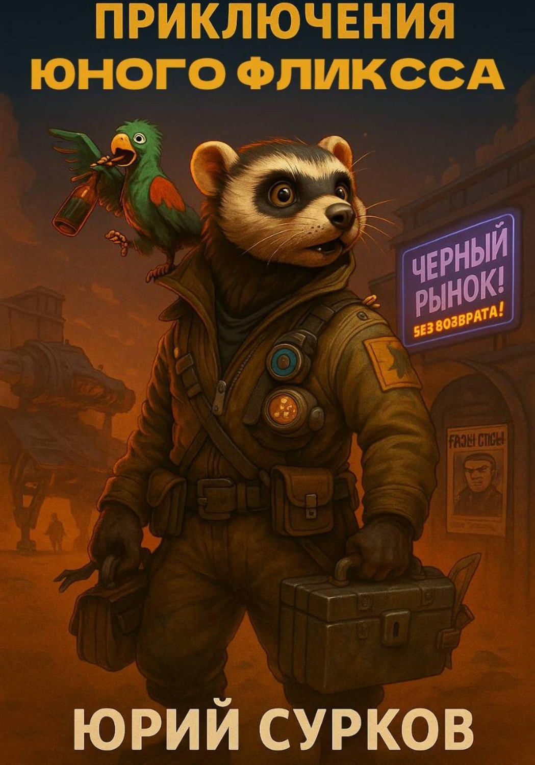 Обложка книги «Приключения юного Фликсса»