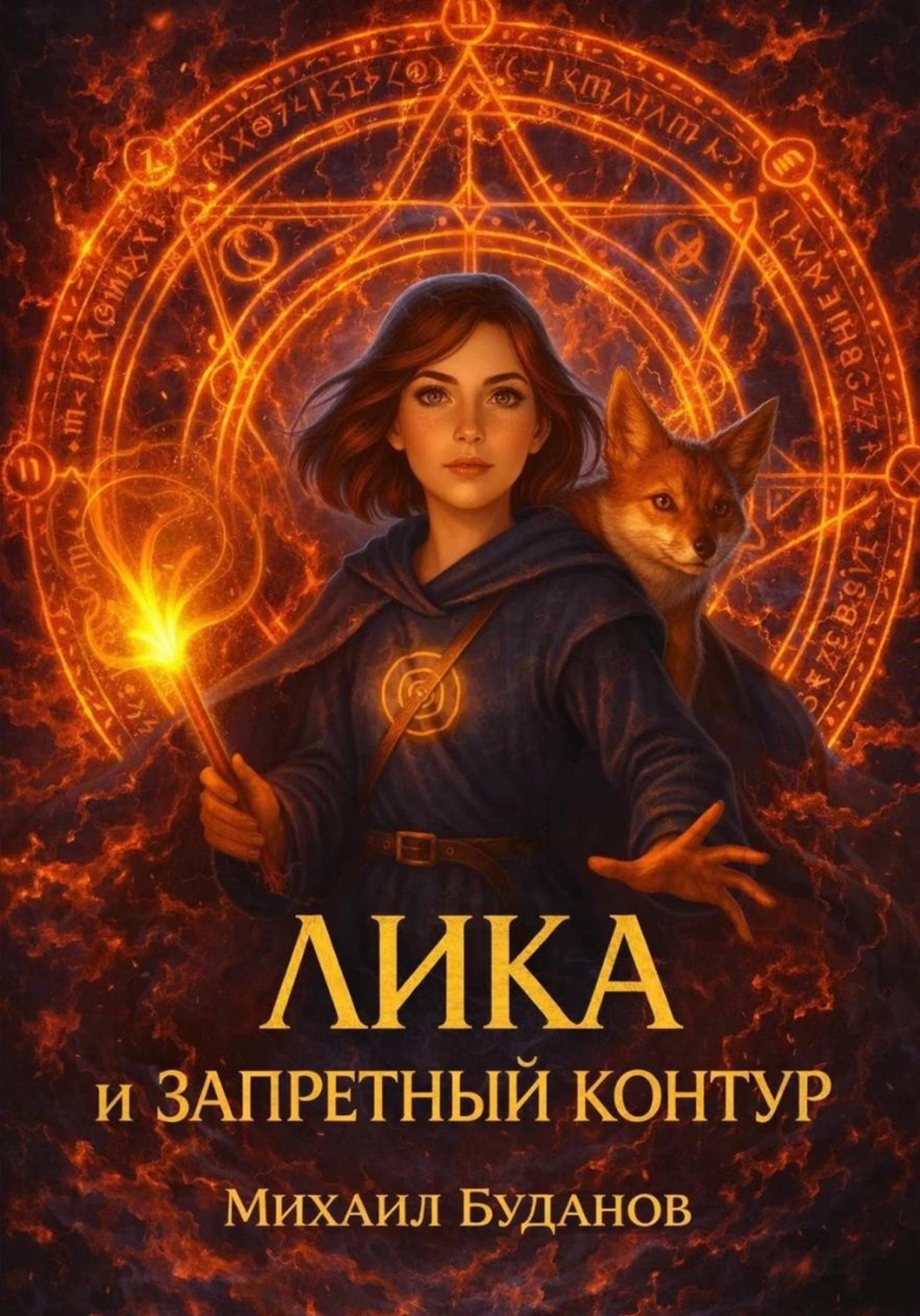 Обложка книги «Лика и запретный контур»