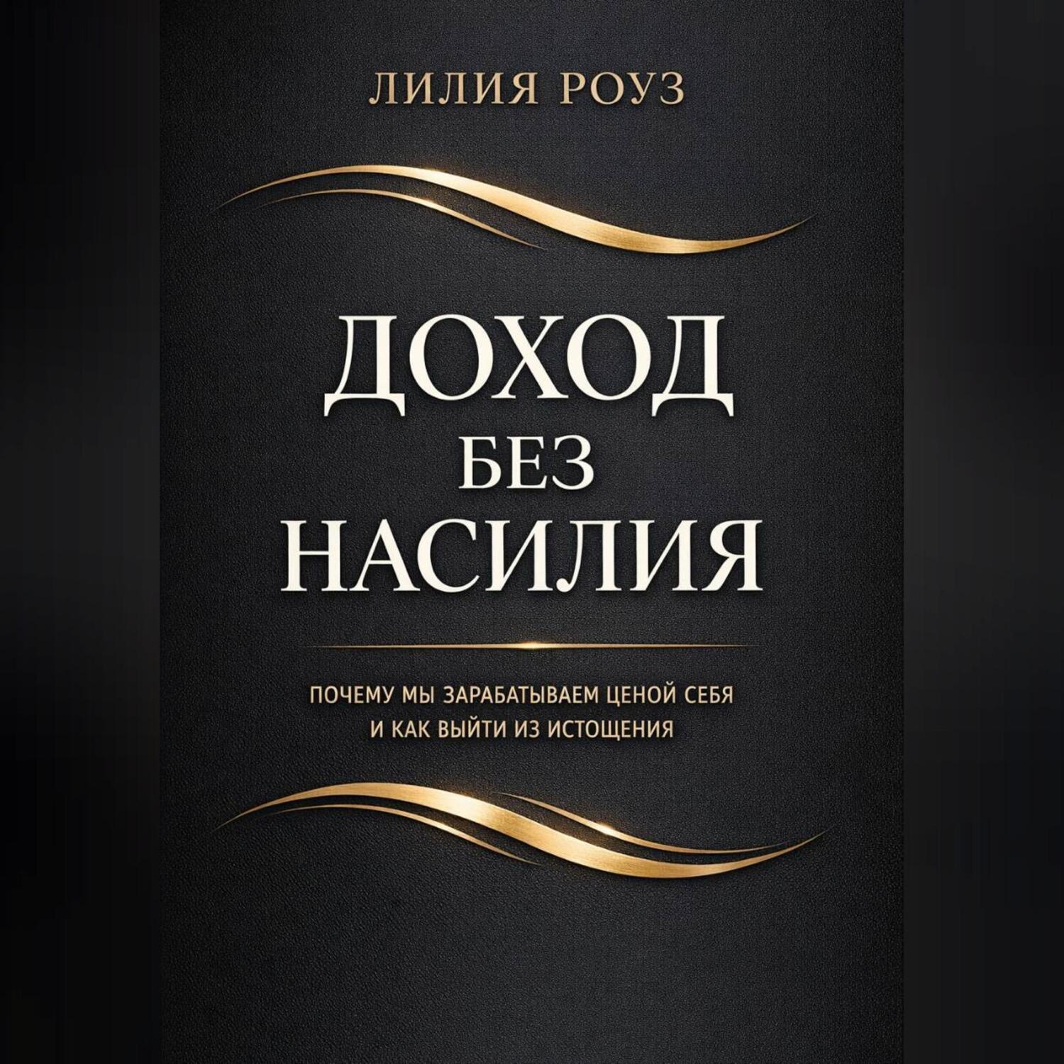 Обложка книги «Доход без насилия. Почему мы зарабатываем ценой себя и как выйти из истощения»
