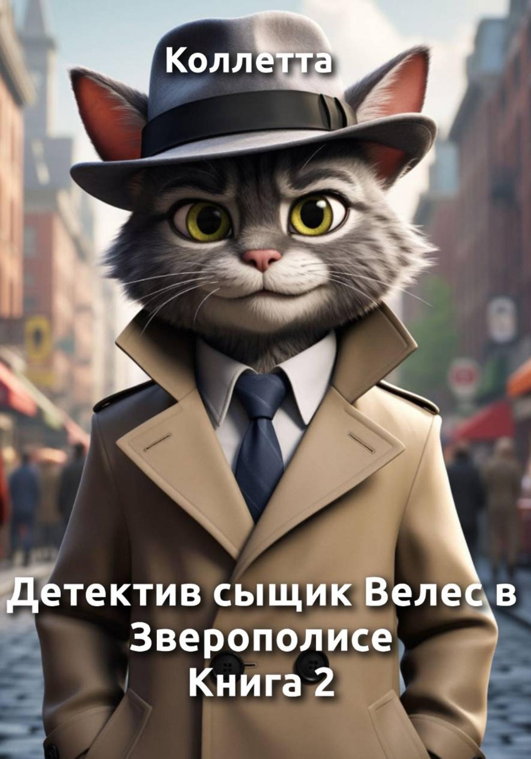 Обложка книги «Детектив сыщик Велес в Зверополисе. Книга 2»