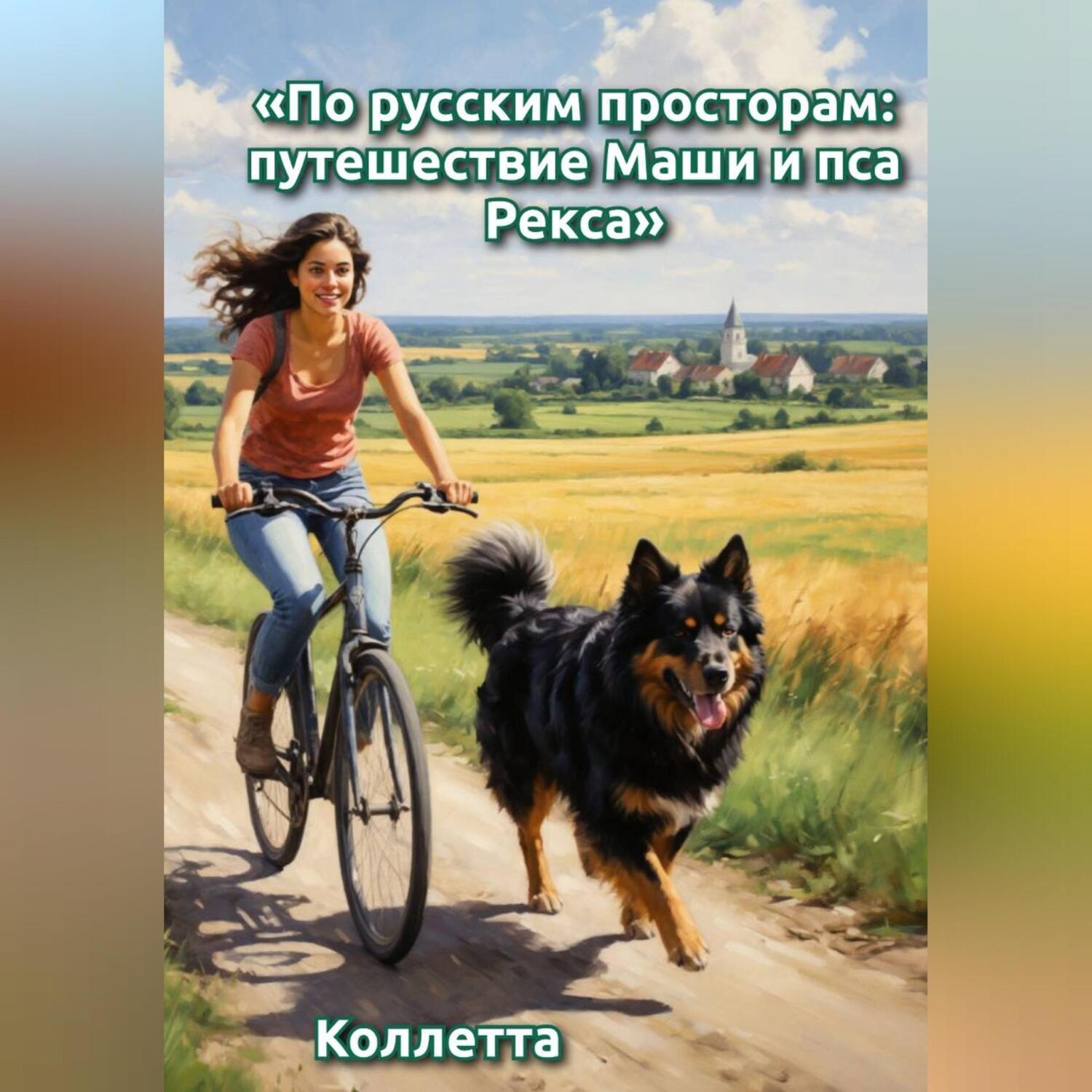 Обложка книги ««По русским просторам: путешествие Маши и пса Рекса»»