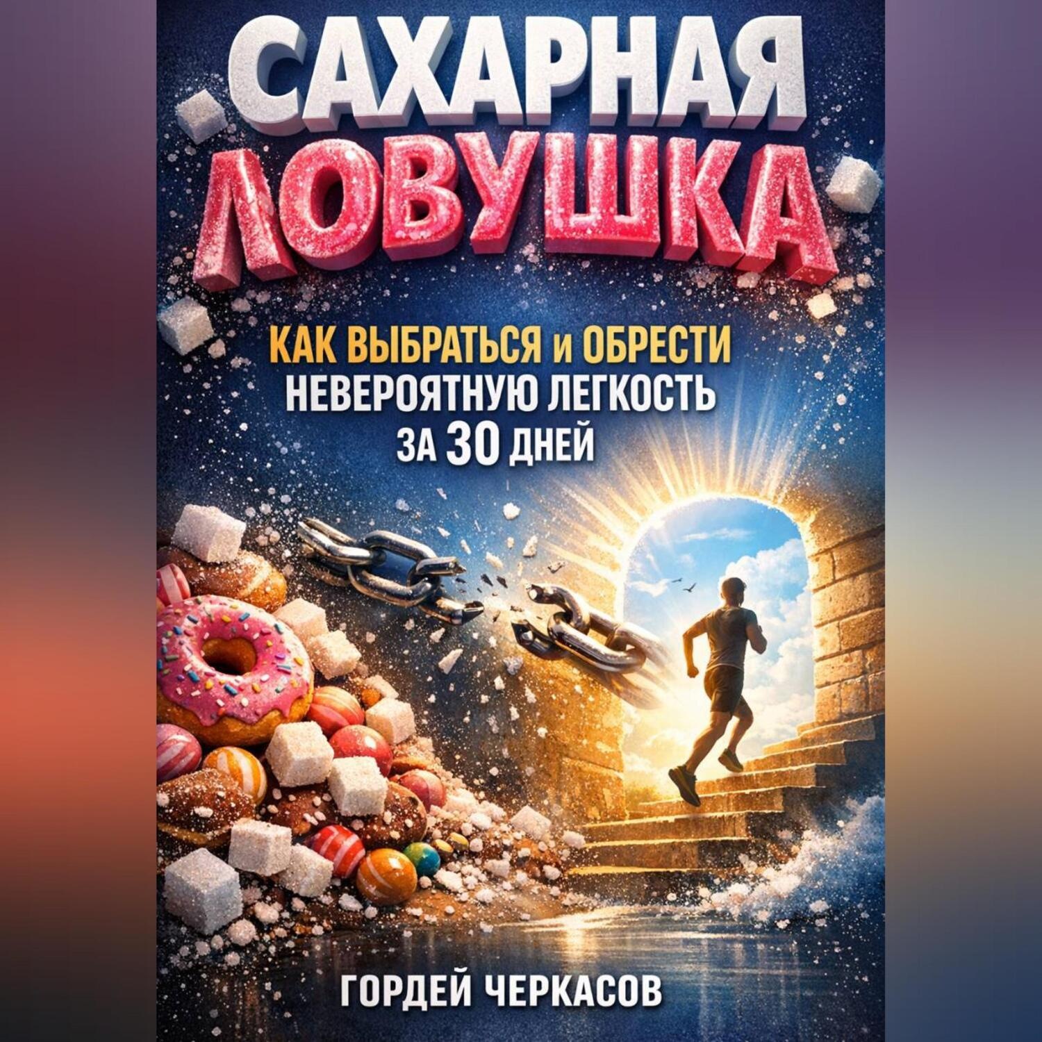 Обложка книги «Сахарная ловушка как выбраться и обрести невероятную легкость за 30 дней»