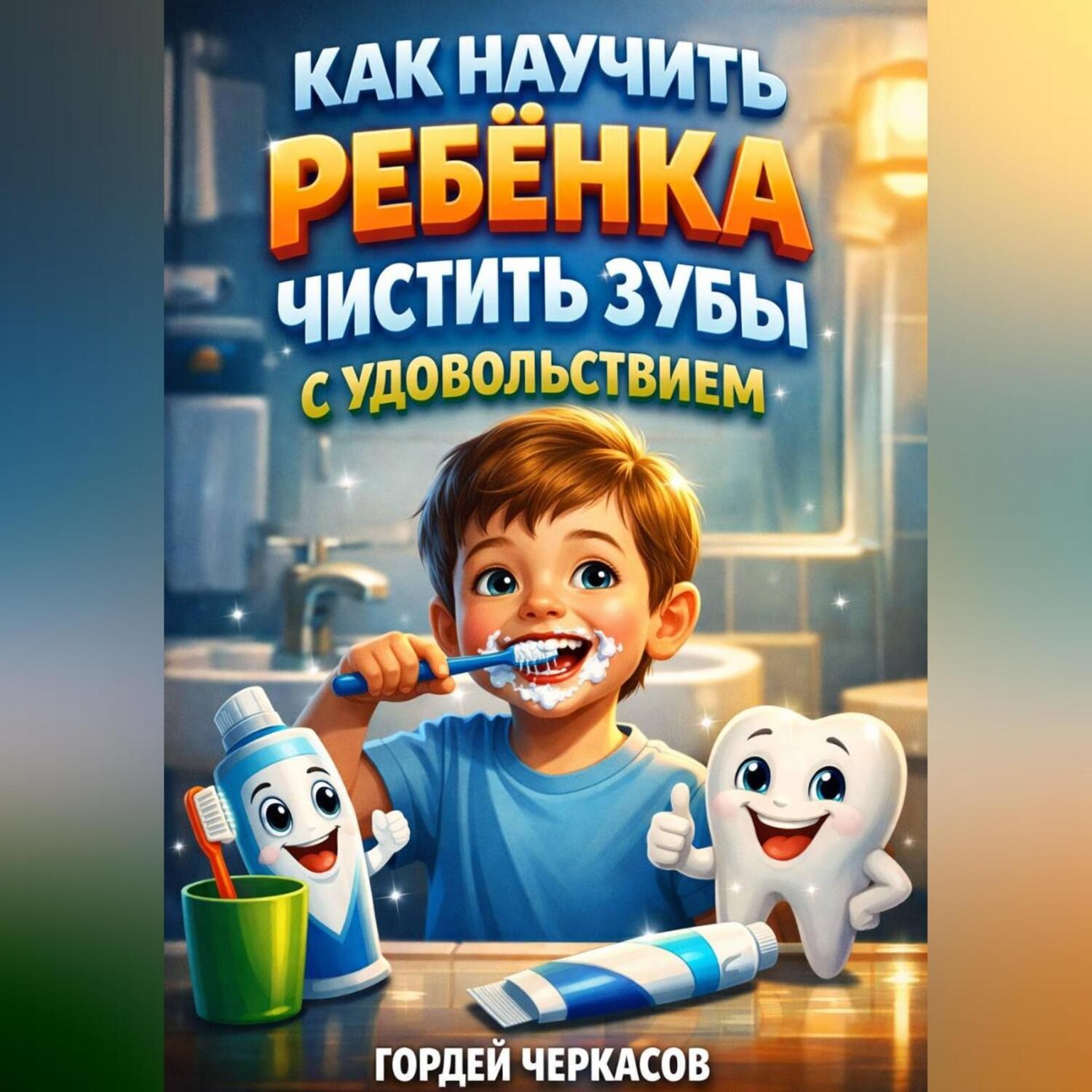 Обложка книги «Как научить ребенка чистить зубы с удовольствием»