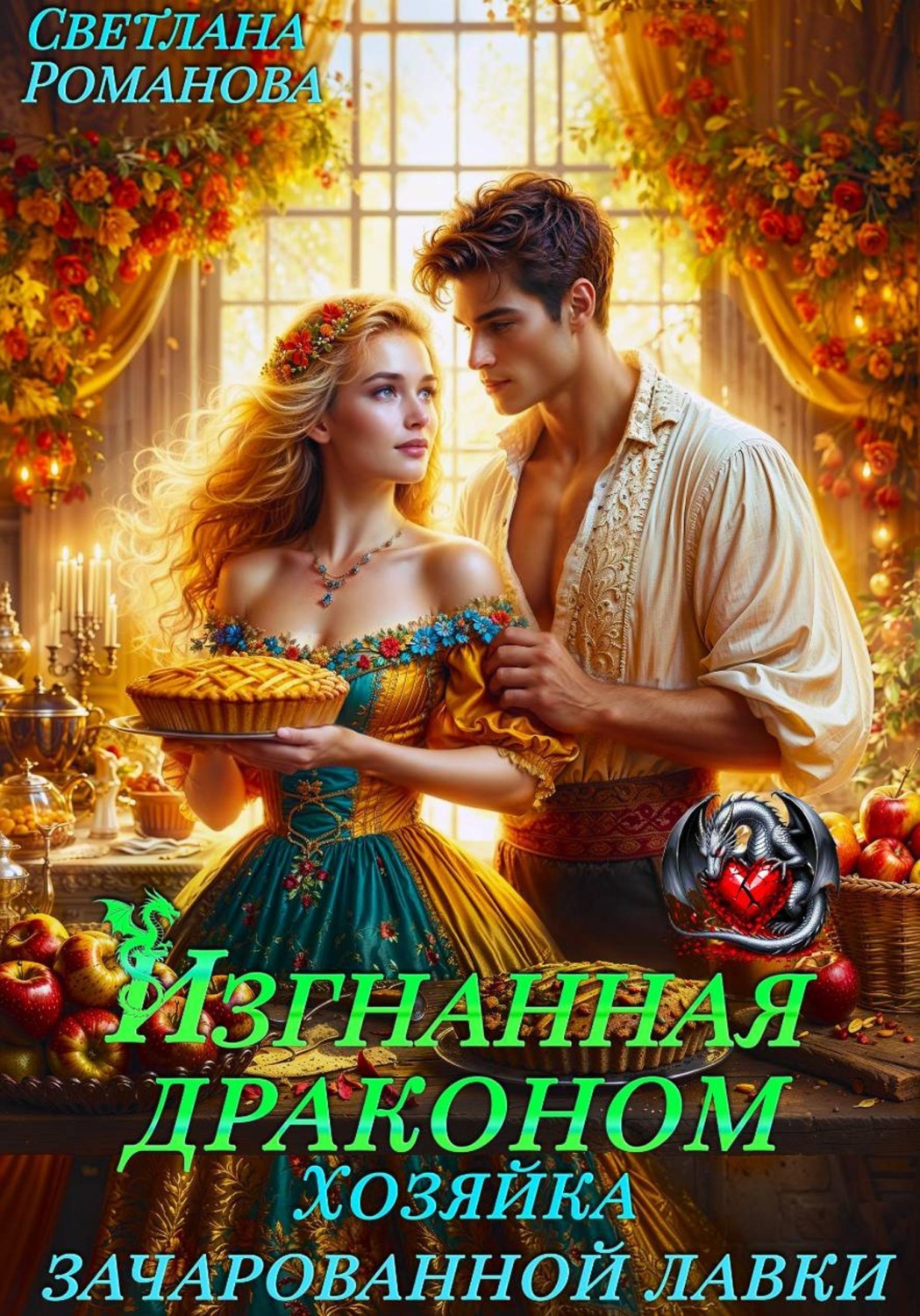 Обложка книги «Изгнанная Драконом. Хозяйка зачарованной лавки»