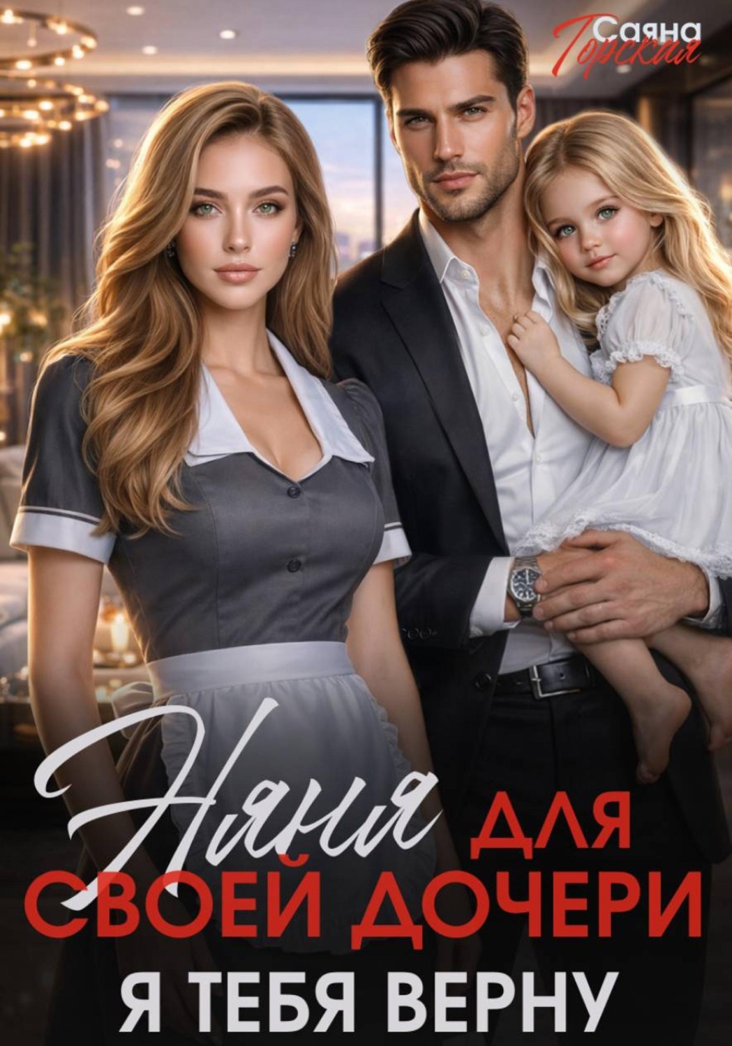 Обложка книги «Няня для своей дочери. Я тебя верну»