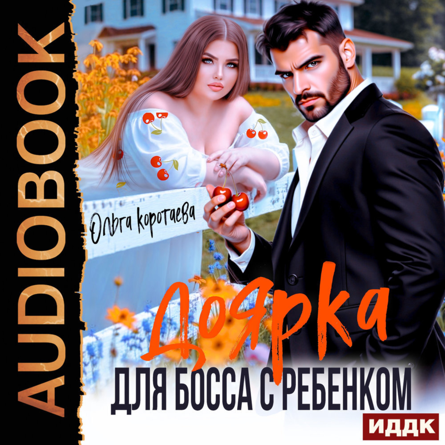 Обложка книги «Доярка для босса с ребёнком»