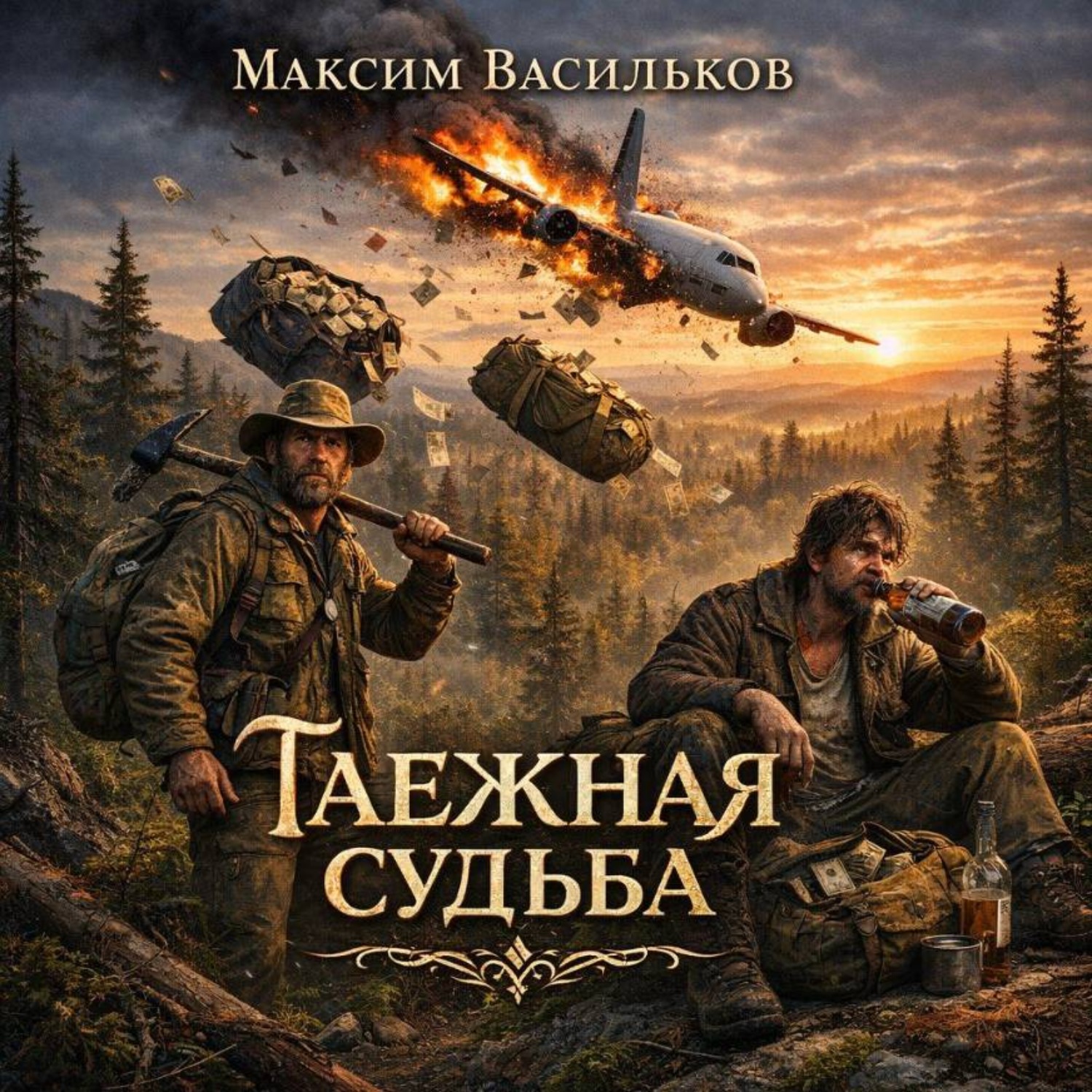Обложка книги «Максим Васильков «Таежная судьба»»