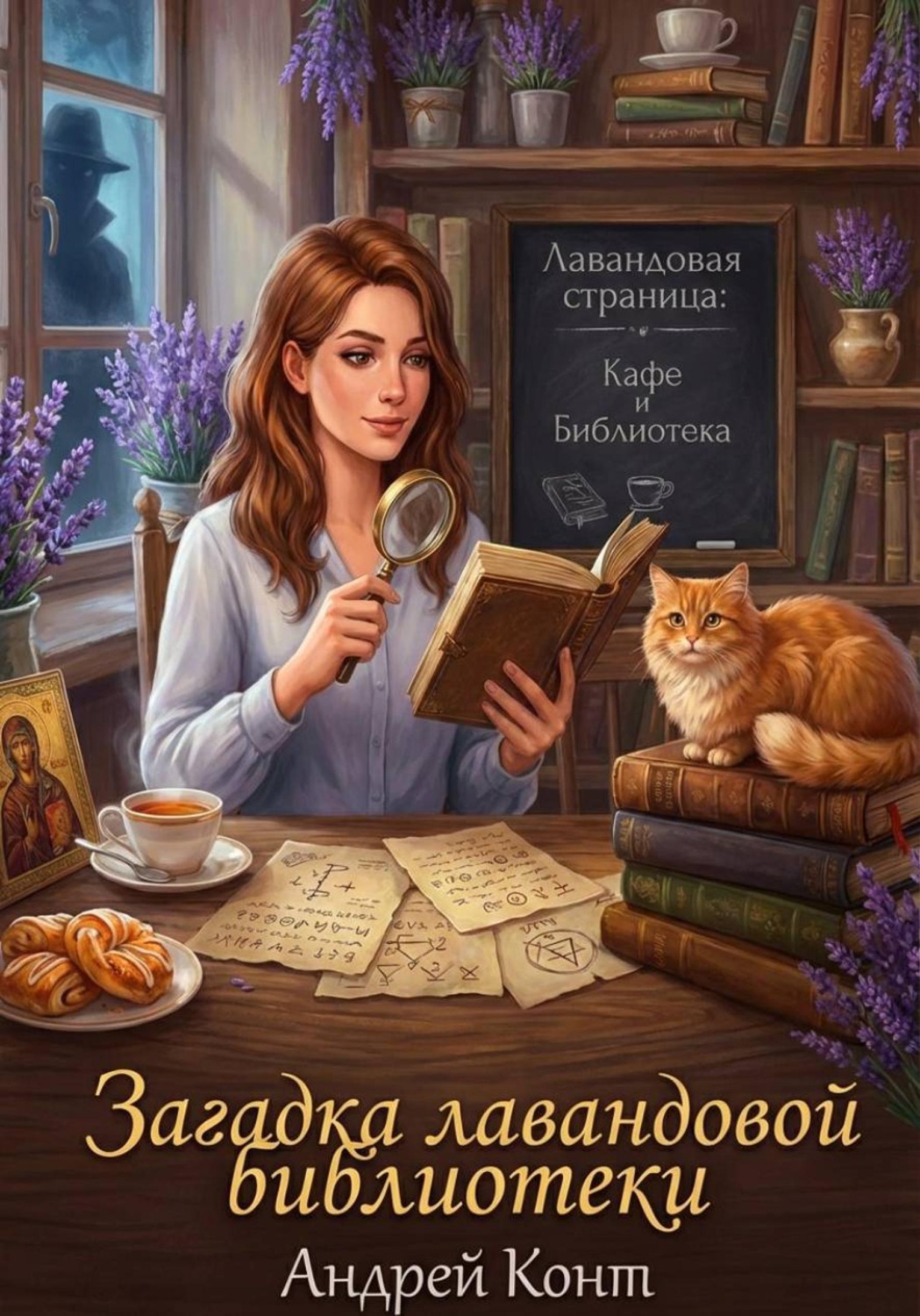 Обложка книги «Загадка Лавандовой Библиотеки»