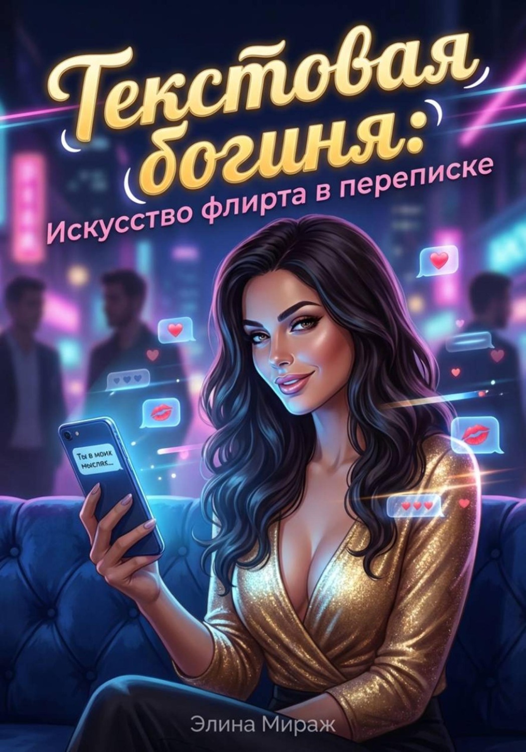 Обложка книги «Текстовая богиня: Искусство флирта в переписке»