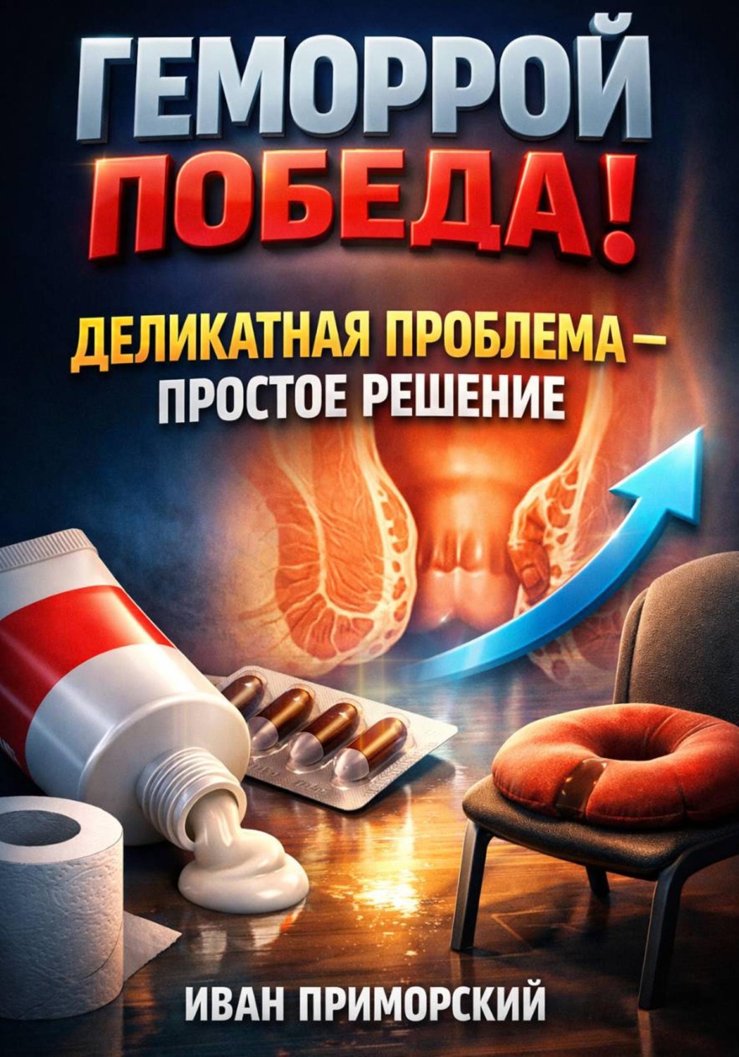 Обложка книги «Геморрой. Победа. Деликатная проблема — простое решение»
