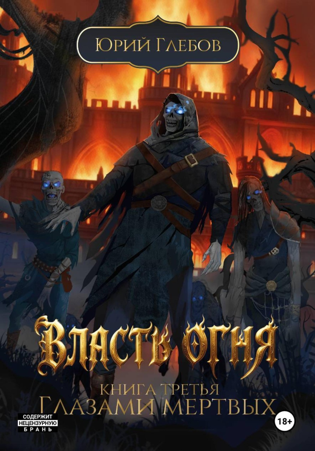 Обложка книги «Власть огня. Книга третья. Глазами мертвых»