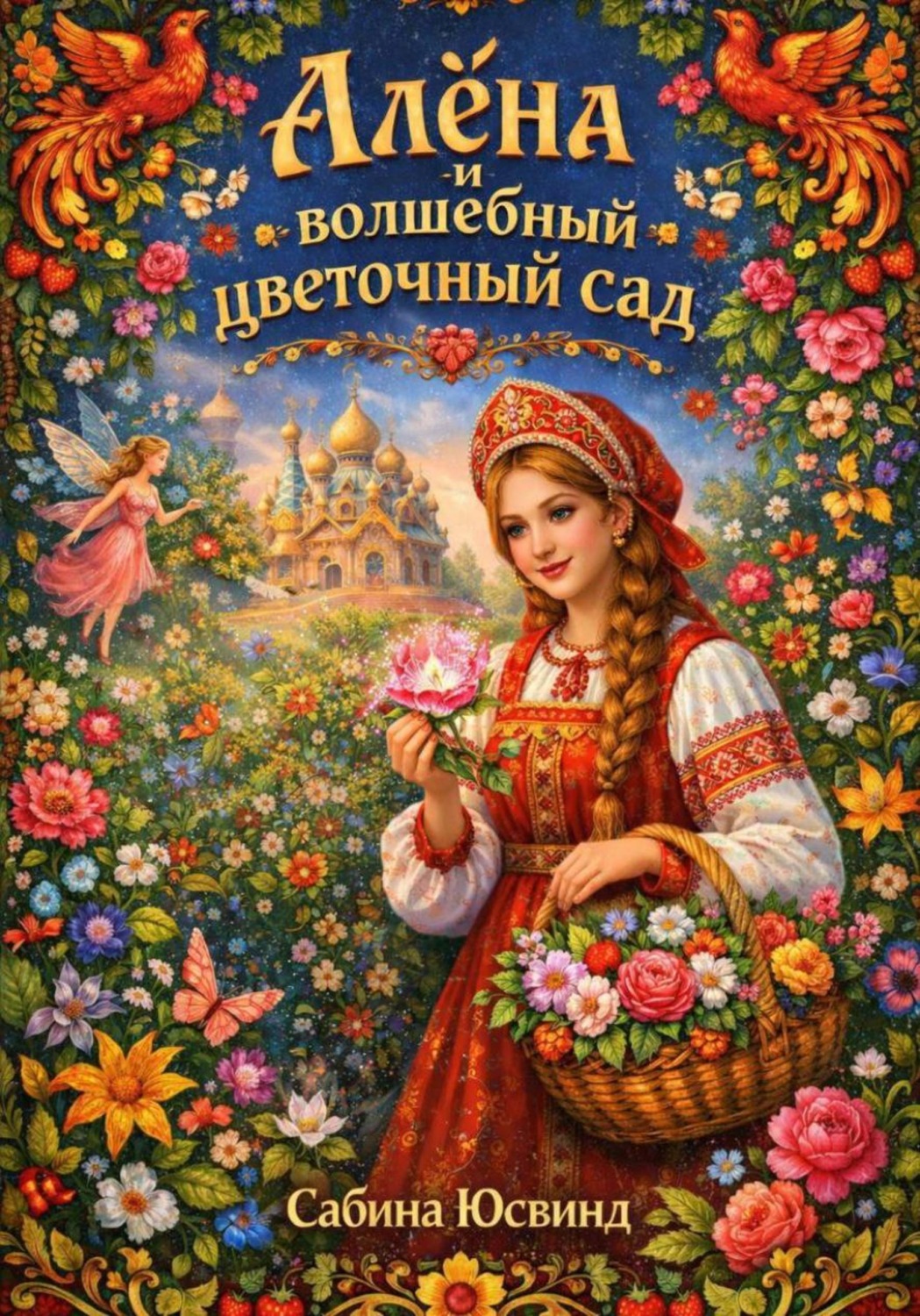 Обложка книги «Алёна и волшебный цветочный сад»