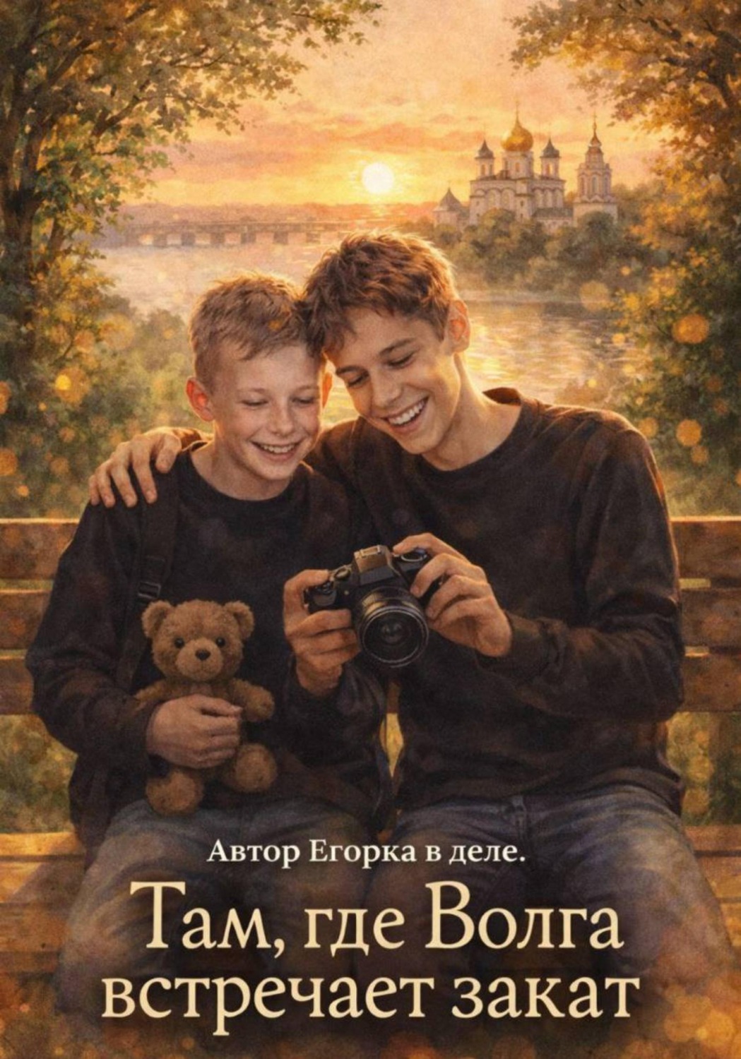 Обложка книги «Там, где Волга встречает закат»