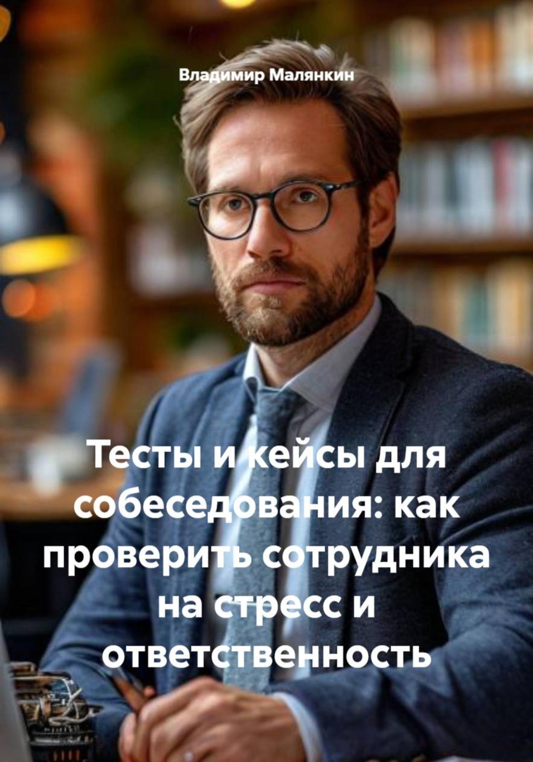 Обложка книги «Тесты и кейсы для собеседования: как проверить сотрудника на стресс и ответственность»