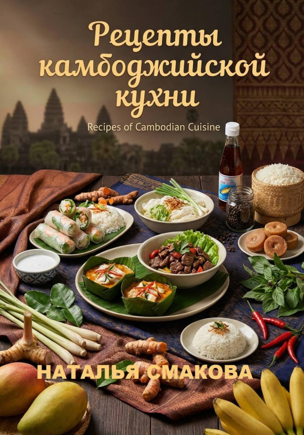 Обложка книги «Рецепты камбоджийской кухни»