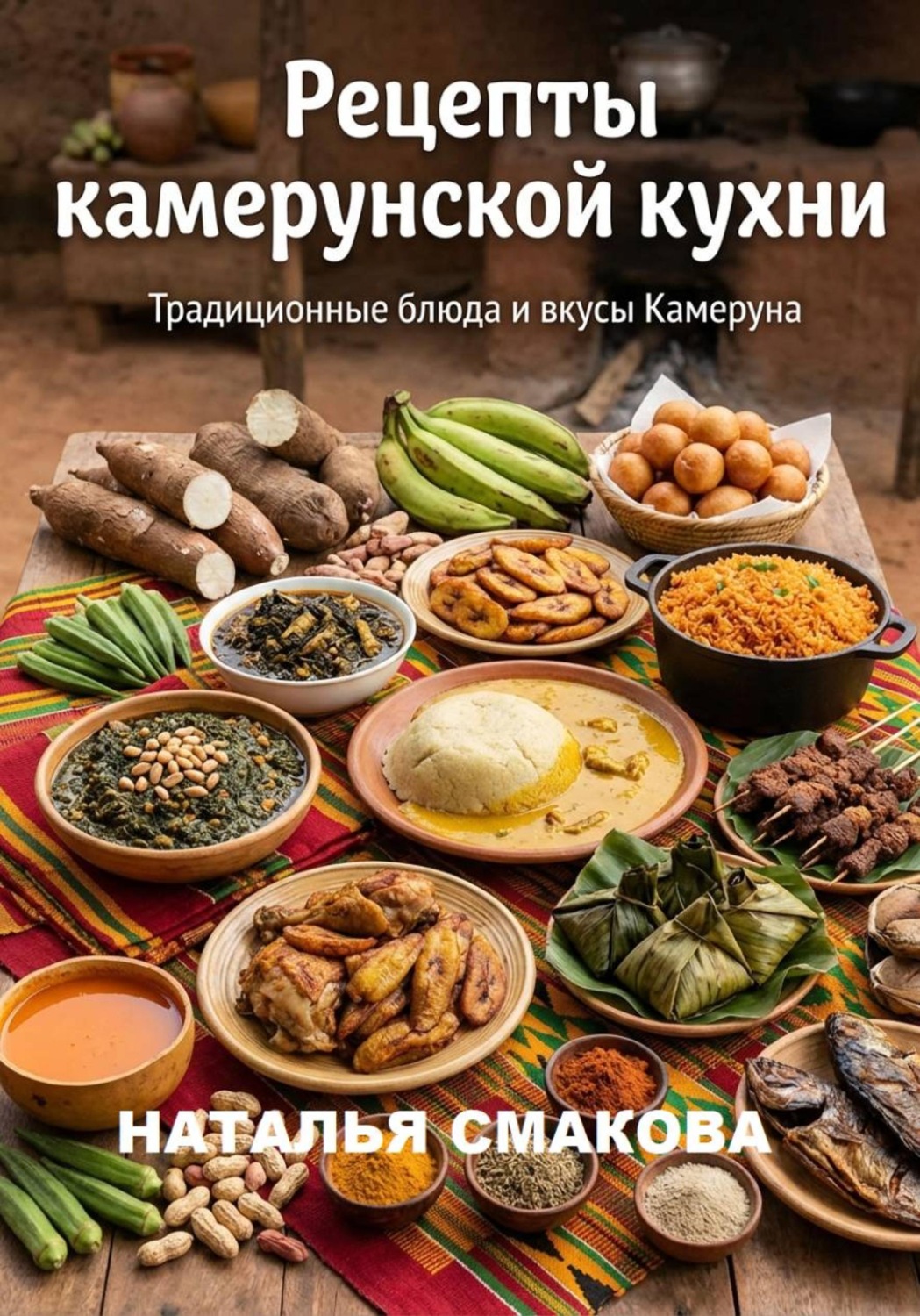 Обложка книги «Рецепты камерунской кухни»