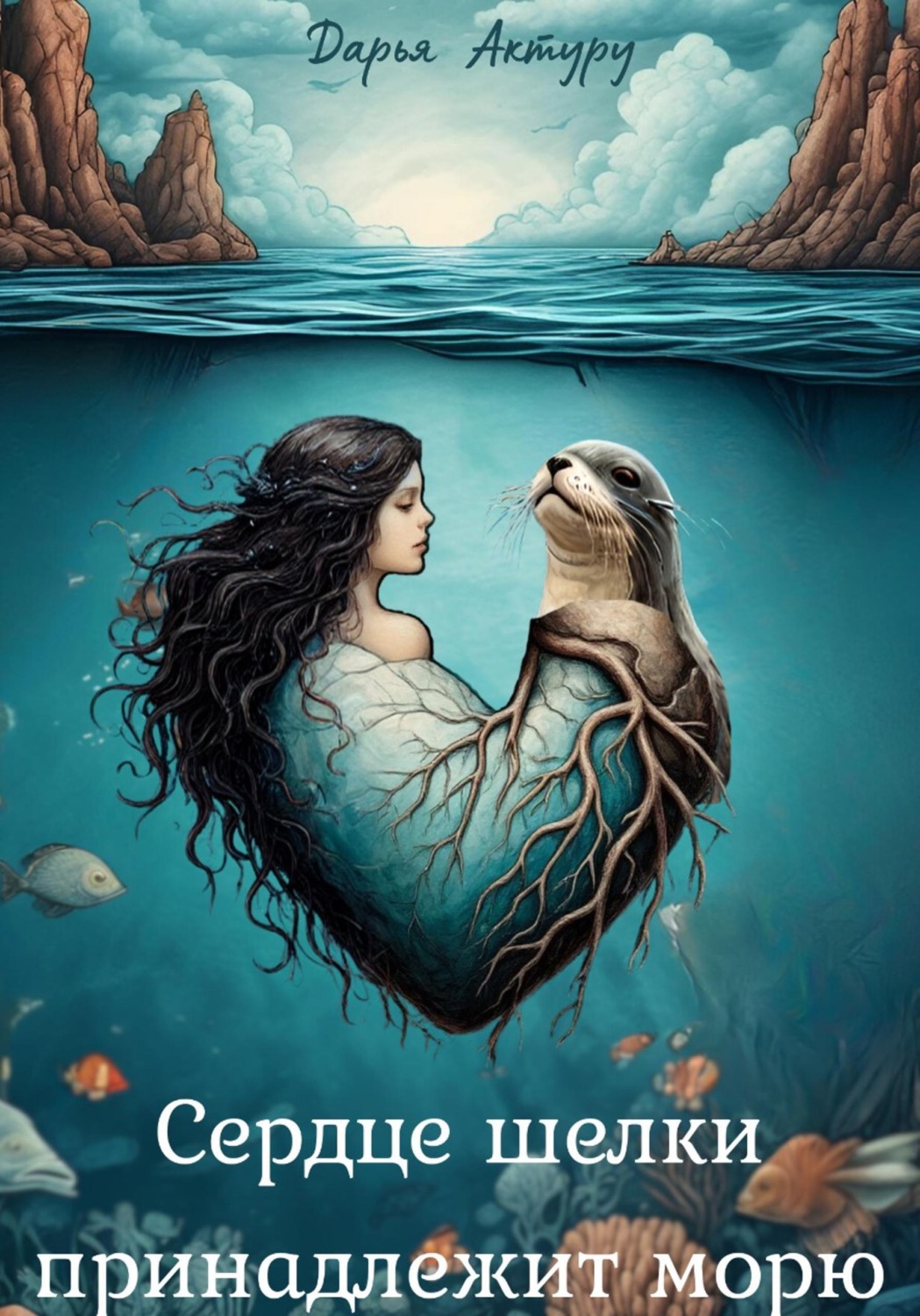 Обложка книги «Сердце шелки принадлежит морю»
