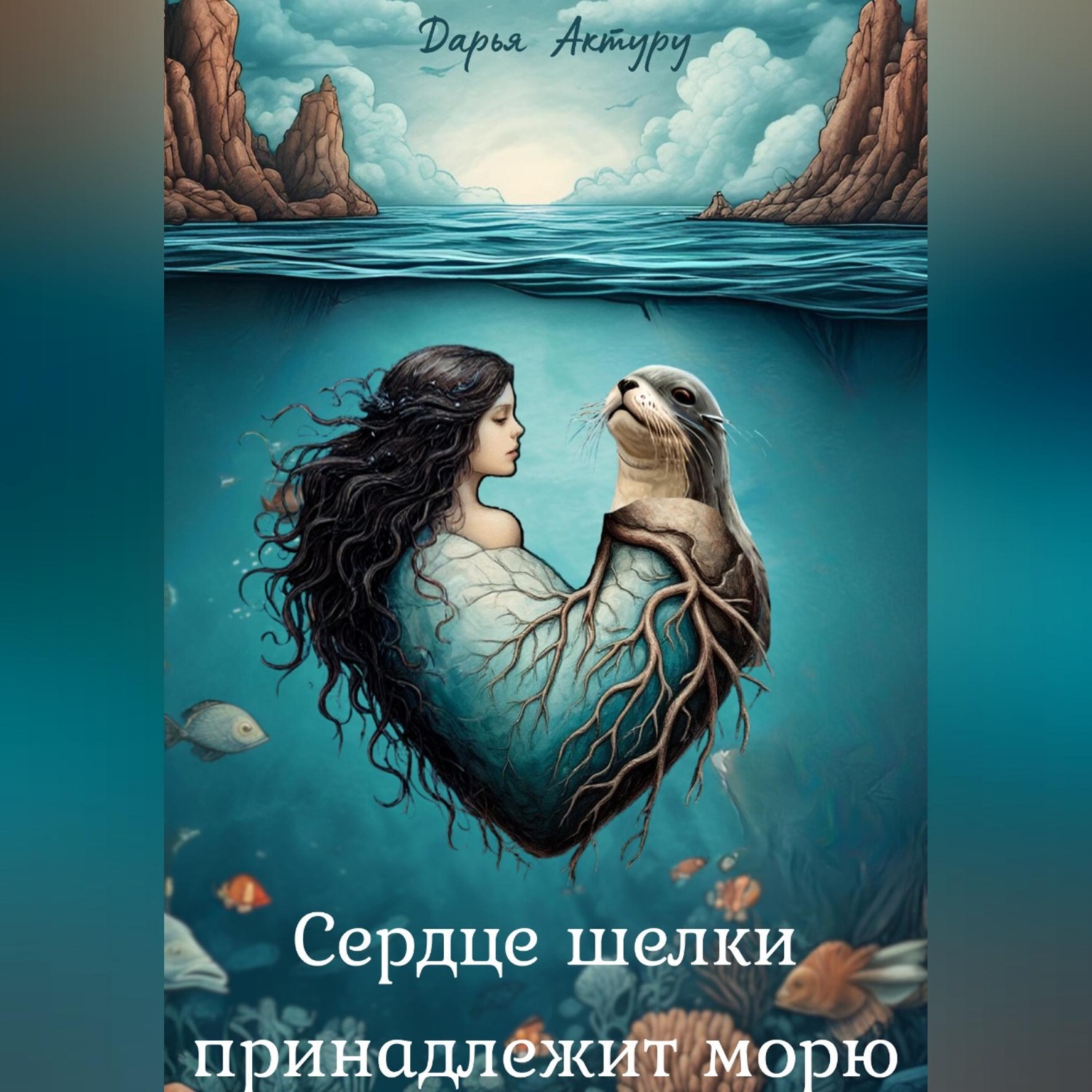 Обложка книги «Сердце шелки принадлежит морю»