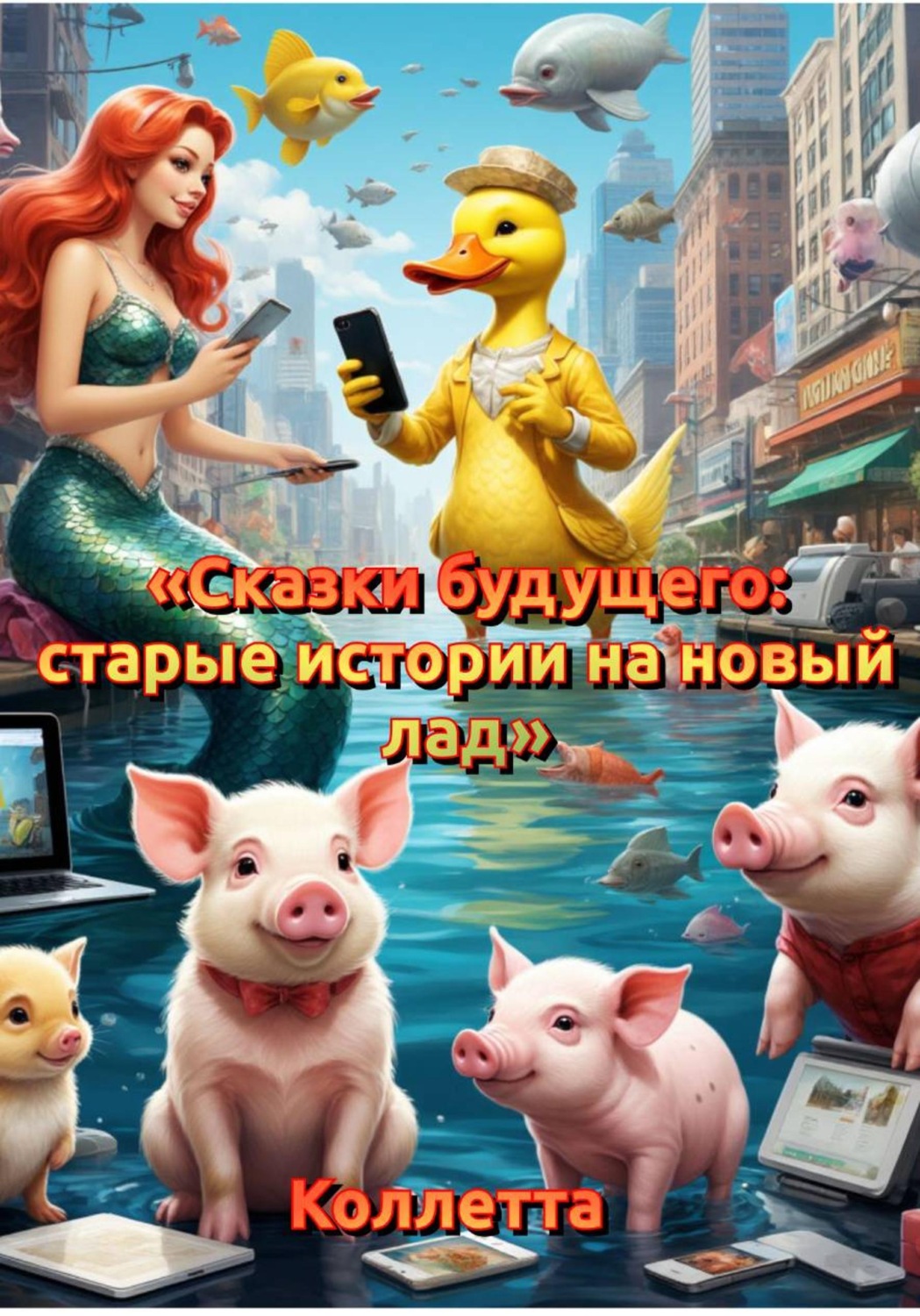 Обложка книги «Сказки будущего: старые истории на новый лад»