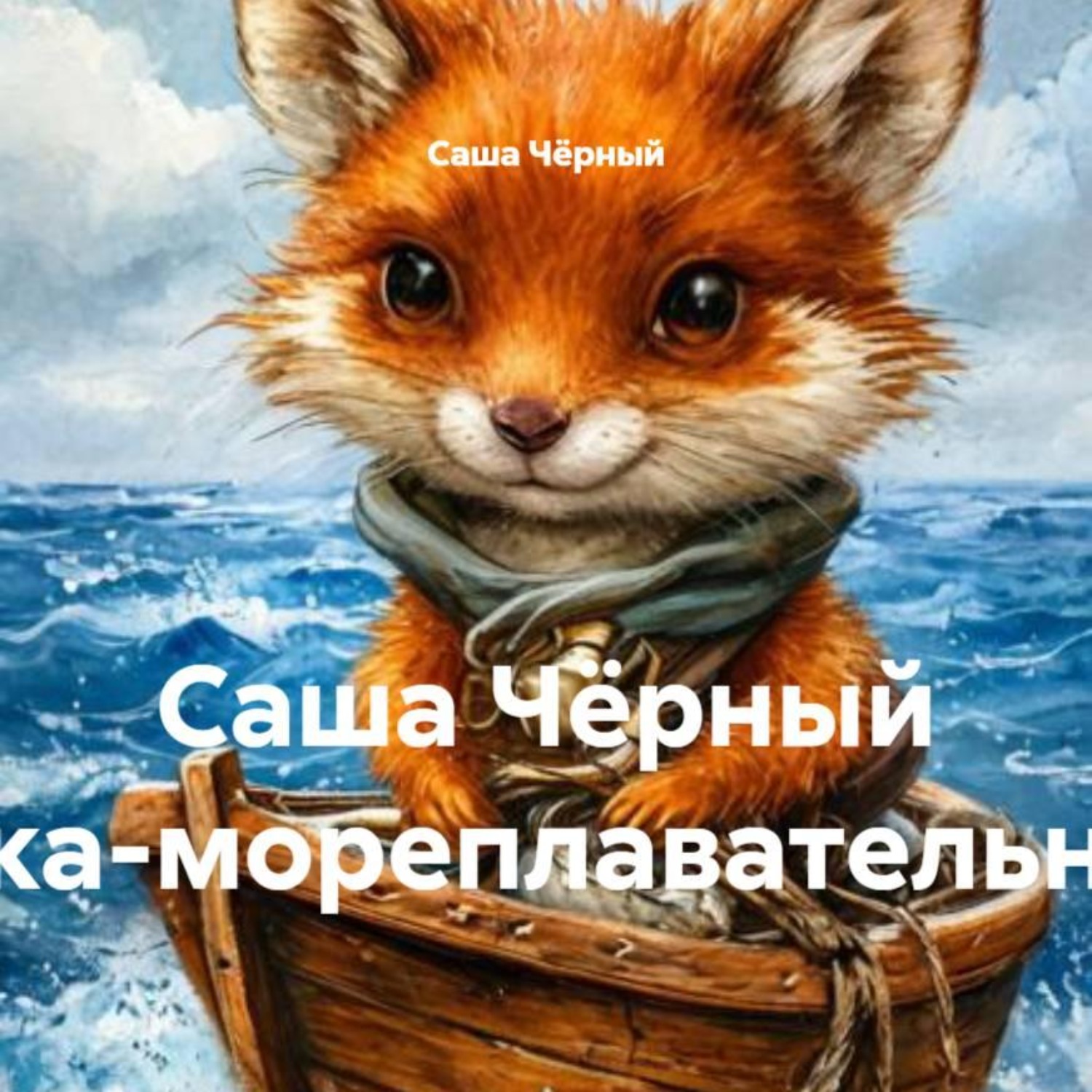Обложка книги «Саша Чёрный Белка-мореплавательница»