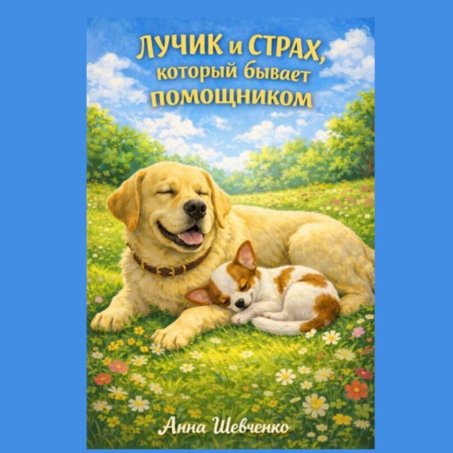 Обложка книги «Лучик и страх, который бывает помощником»