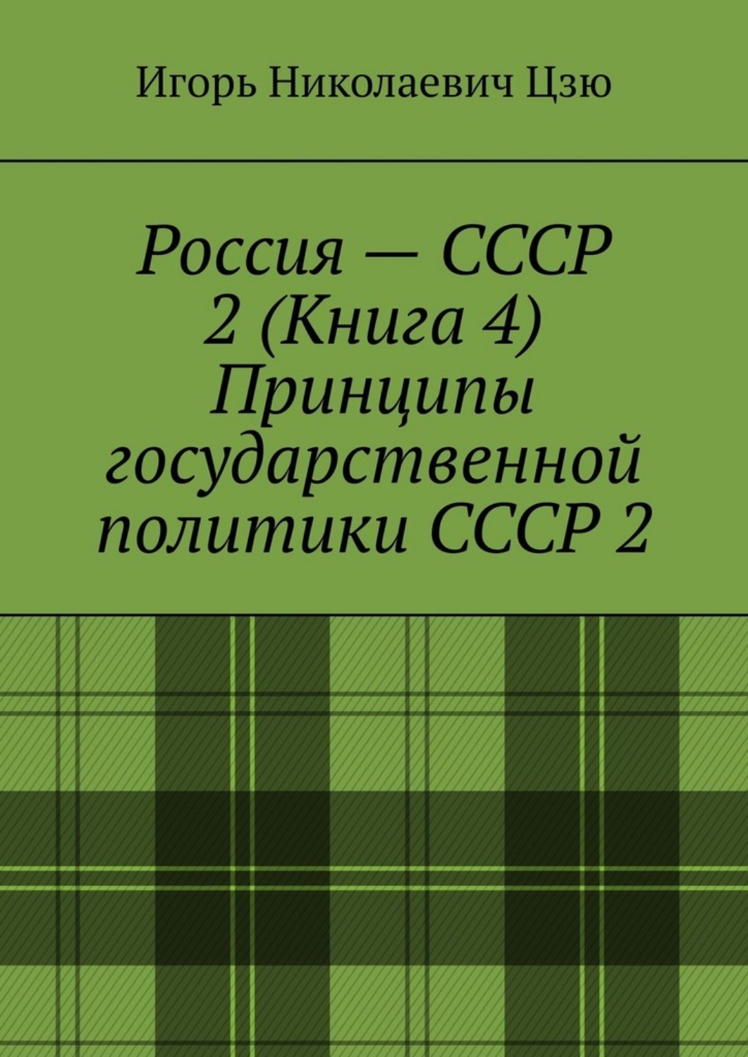 Обложка книги «Россия – СССР 2 (Книга 4) Принципы государственной политики СССР 2»