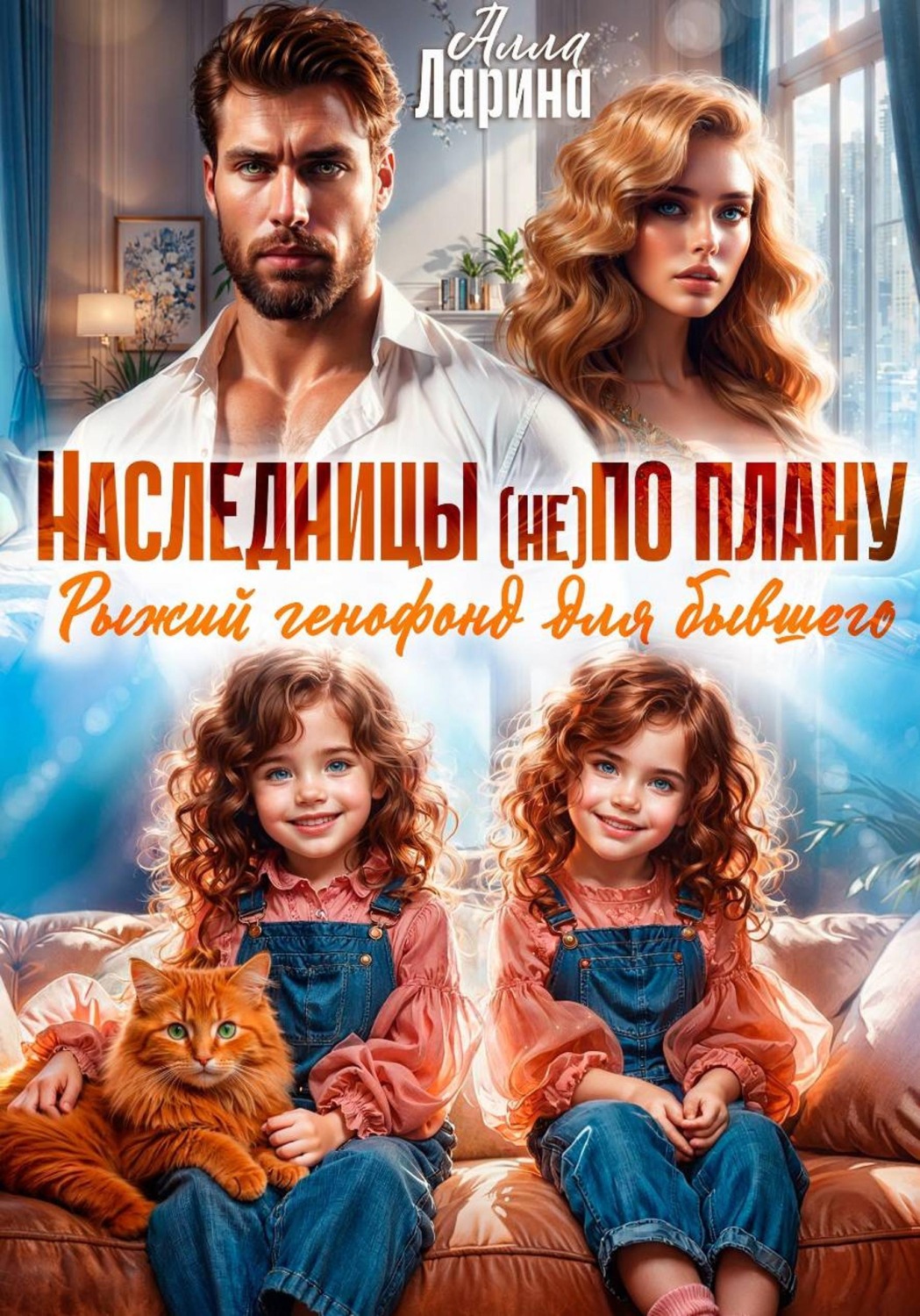 Обложка книги «Наследницы (не) по плану. Рыжий генофонд для бывшего»