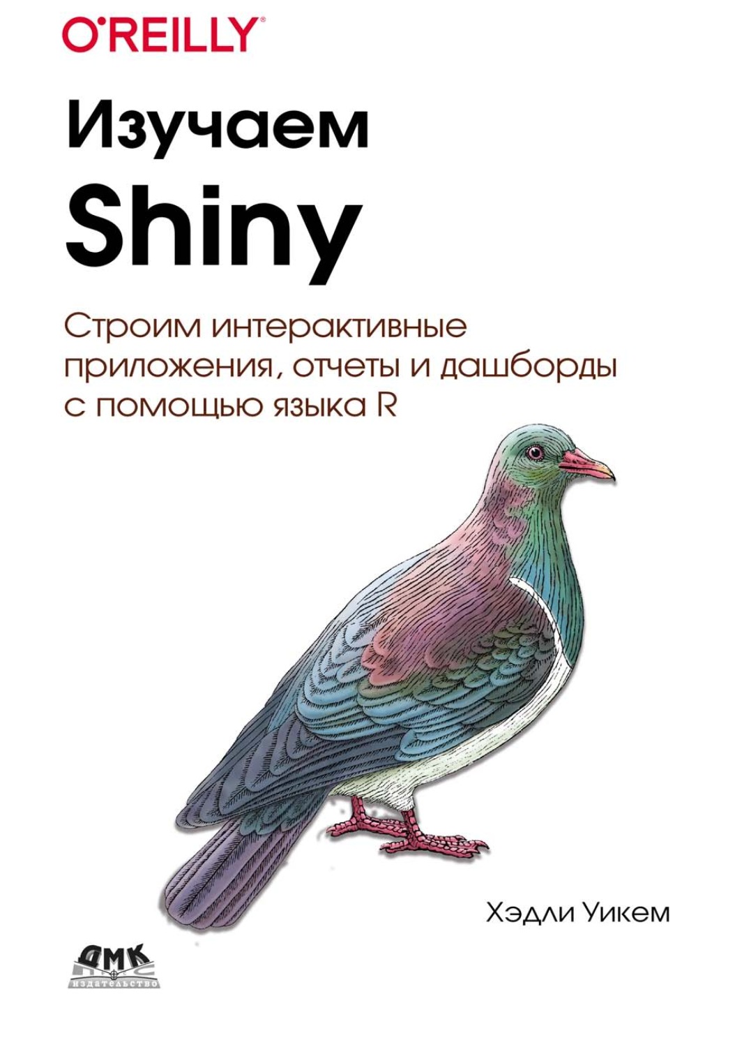 Обложка книги «Изучаем Shiny. Строим интерактивные приложения, отчеты и дашборды с помощью языка R»
