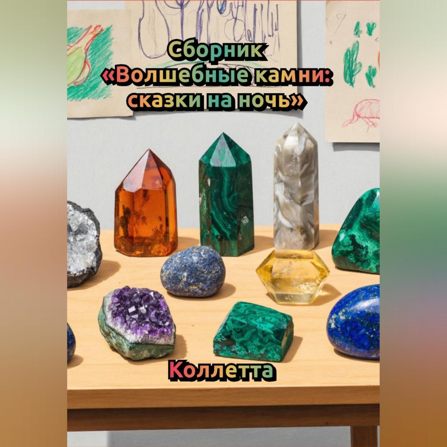 Обложка книги «Сборник «Волшебные камни: сказки на ночь»»