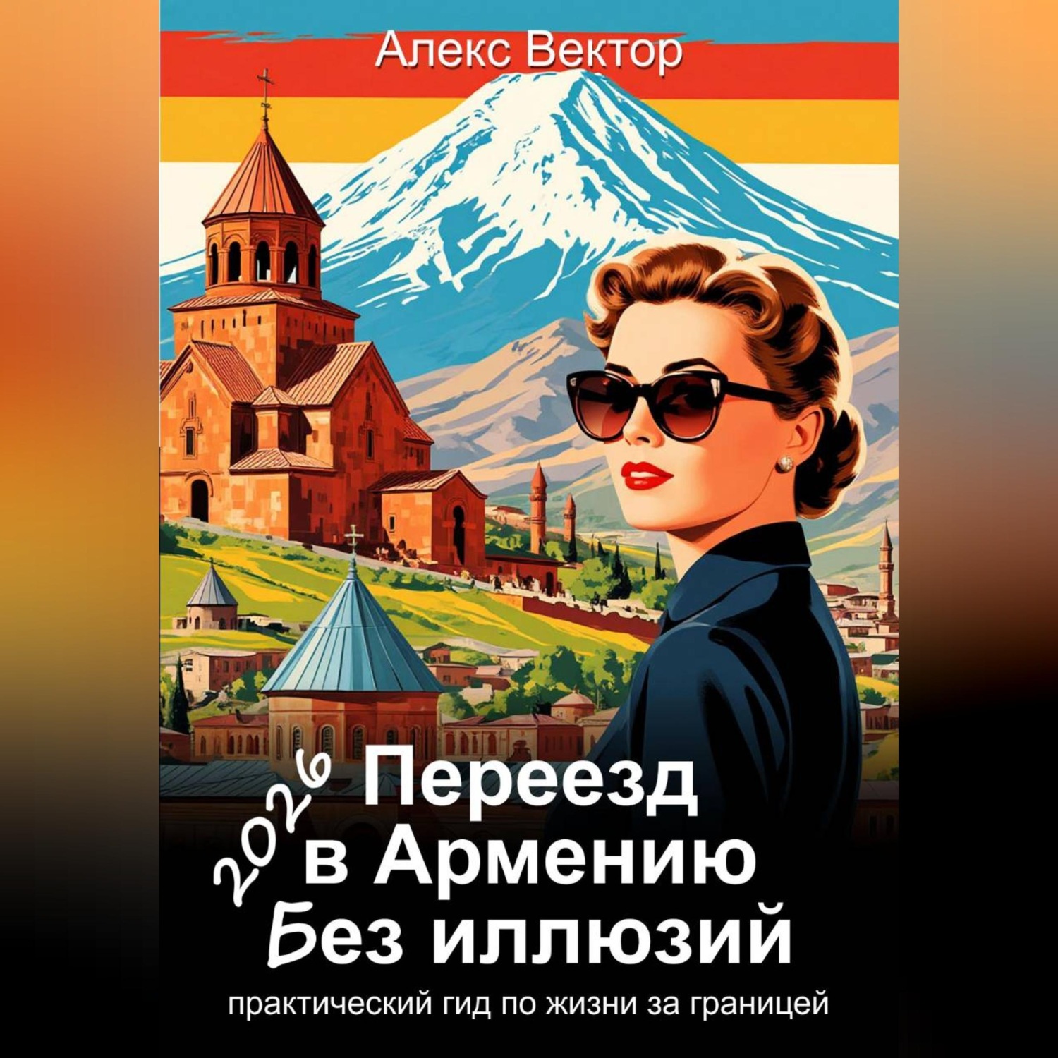 Обложка книги «Переезд в Армению без иллюзий: практический гид по жизни за границей – 2026»