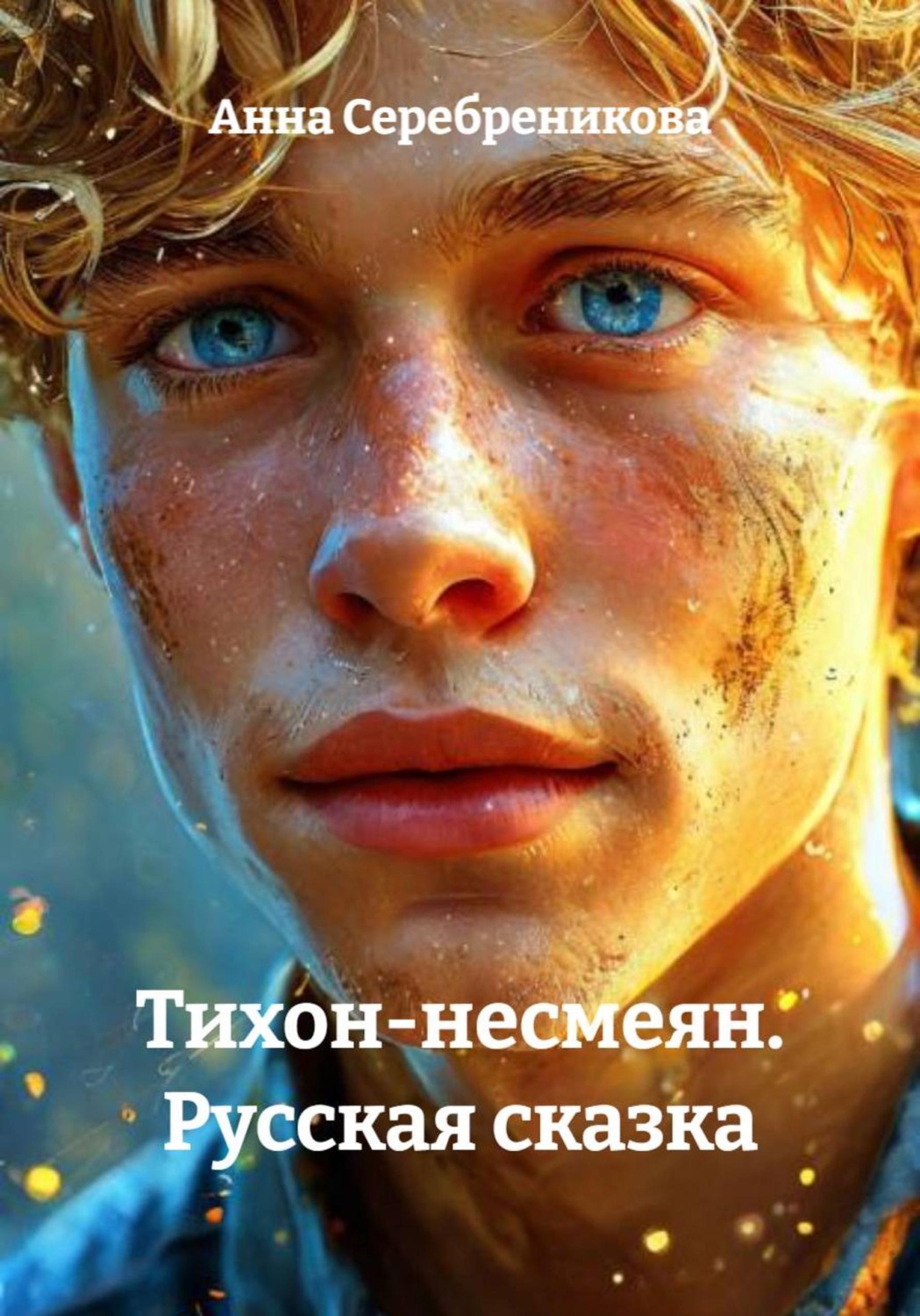 Обложка книги «Тихон-несмеян. Русская сказка»