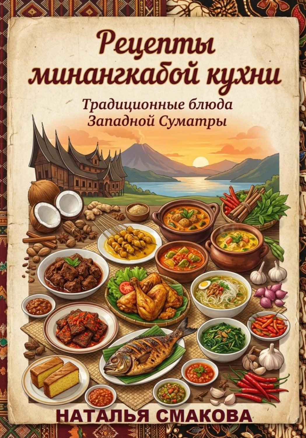 Обложка книги «Рецепты минангкабой кухни»