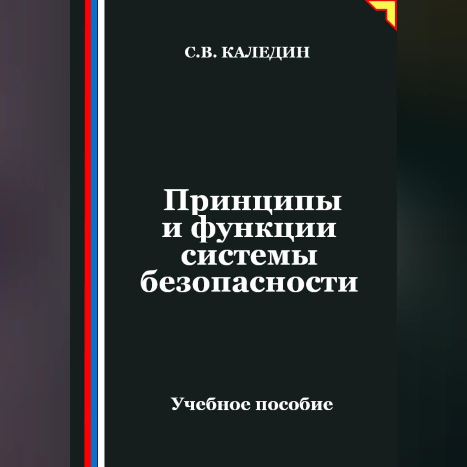Обложка книги «Принципы и функции системы безопасности»