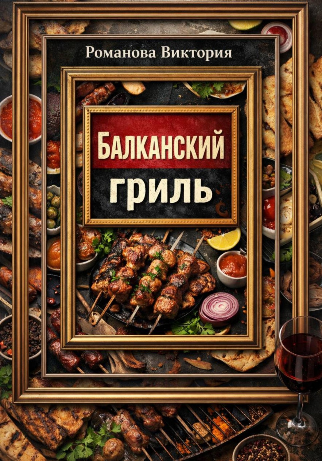 Обложка книги «Балканский гриль: албанские кёфте, сувлаки, шашлыки и маринады»