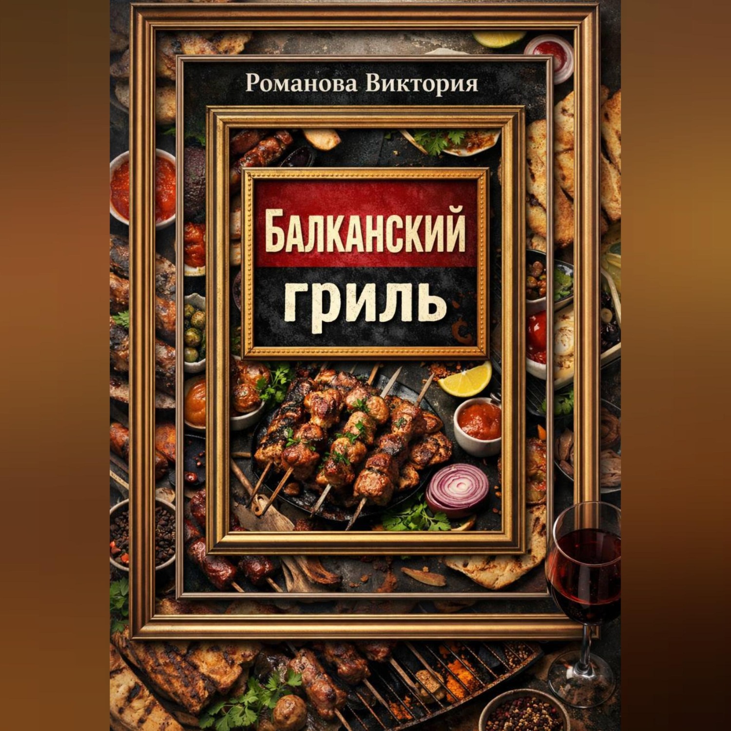 Обложка книги «Балканский гриль: албанские кёфте, сувлаки, шашлыки и маринады»
