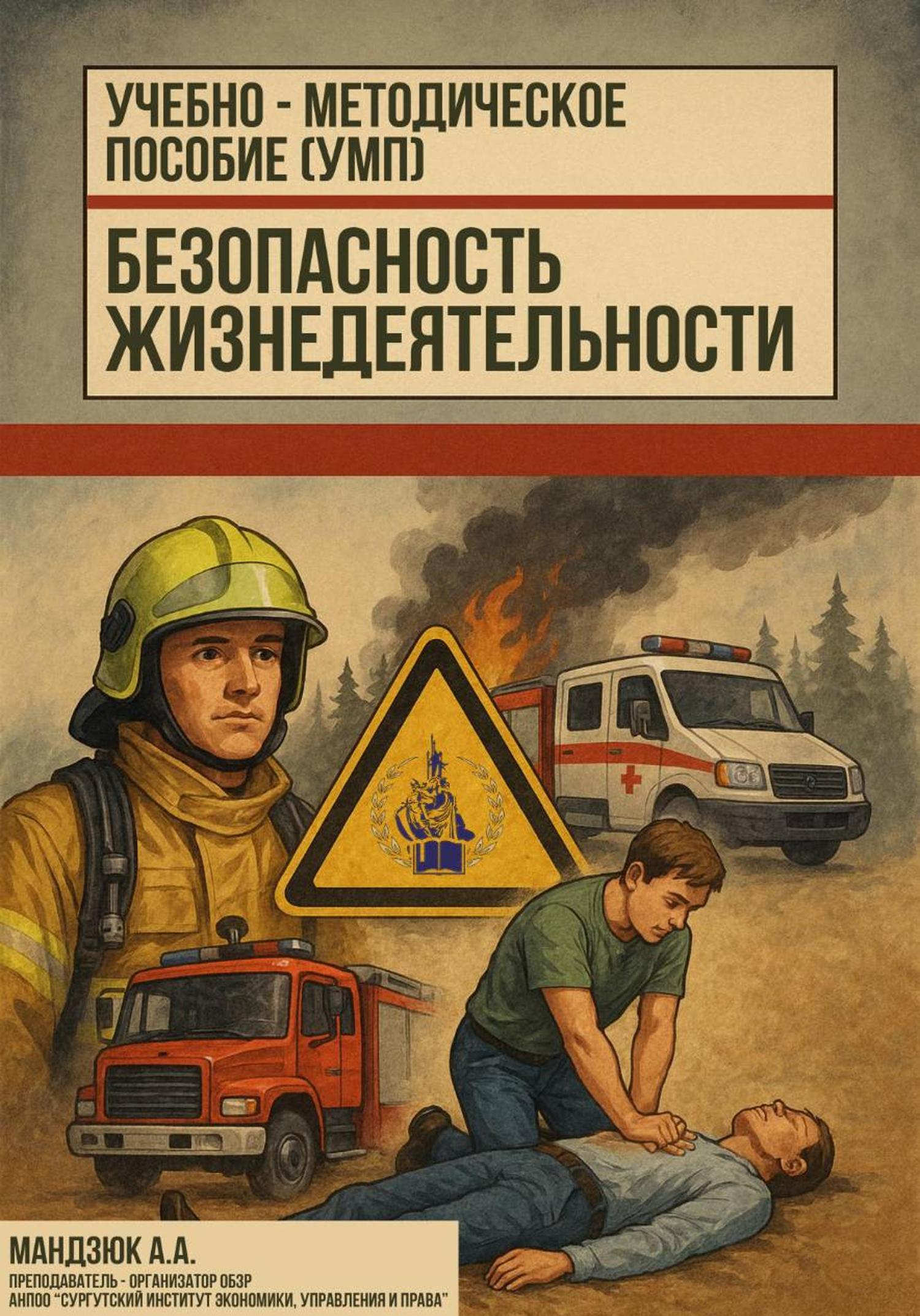 Обложка книги «Учебно-методическое пособие по дисциплине: Безопасность жизнедеятельности (БЖ)»