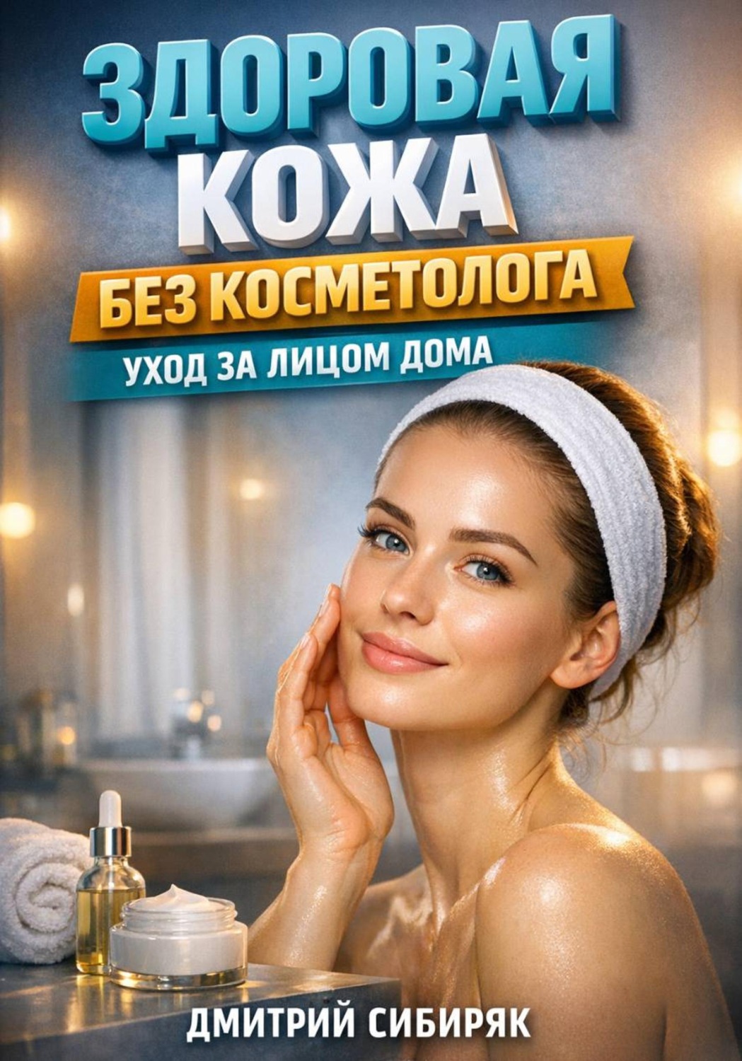 Обложка книги «Здоровая кожа без косметолога уход за лицом дома»