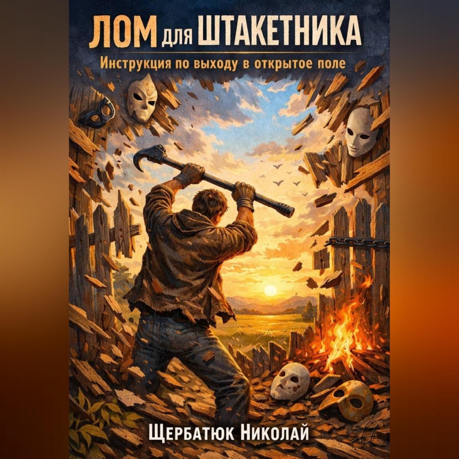 Обложка книги «Лом для штакетника: Инструкция по выходу в открытое поле»