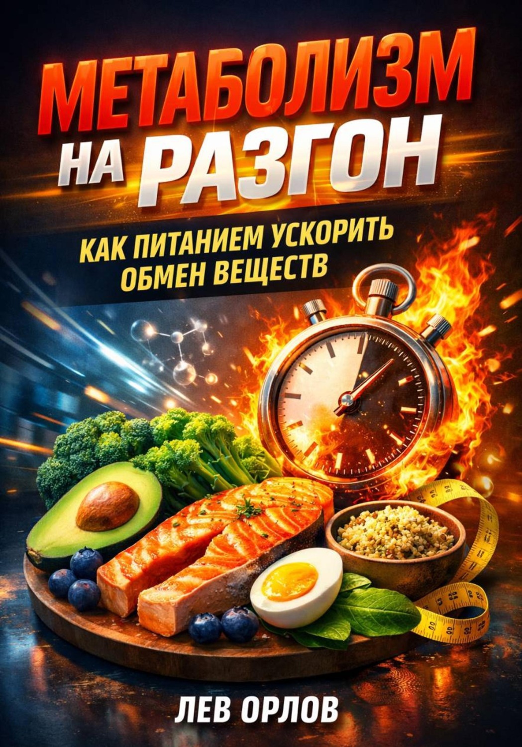 Обложка книги «Метаболизм на разгон. Как питанием ускорить обмен веществ»