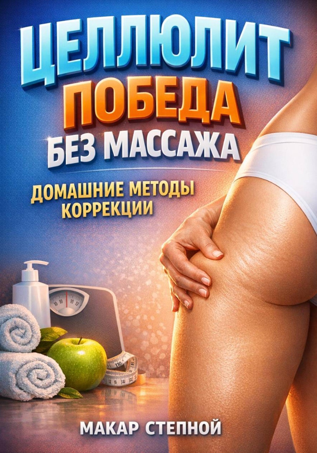 Обложка книги «Целлюлит победа без массажа домашние методы коррекции»
