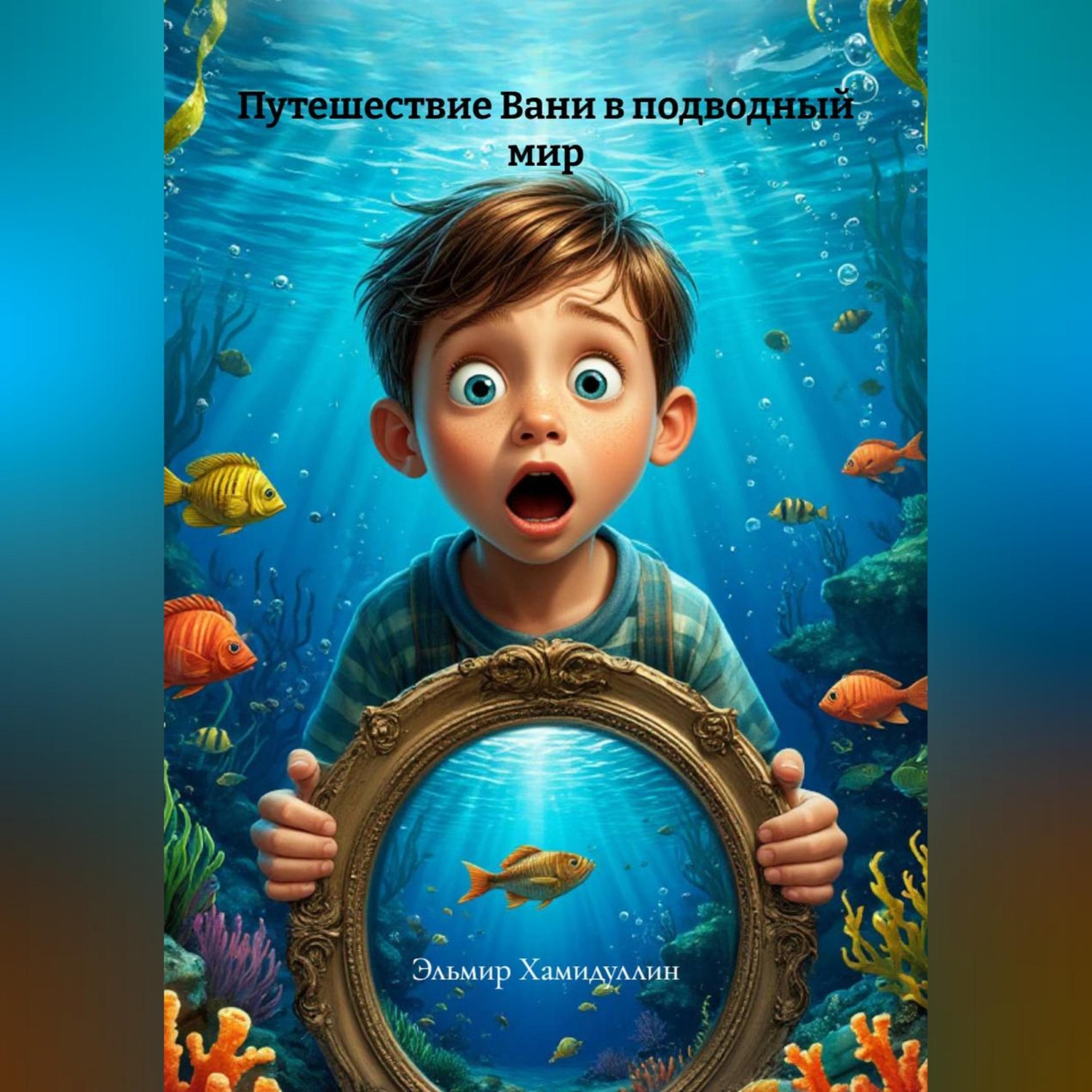 Обложка книги «Путешествие Вани в подводный мир»