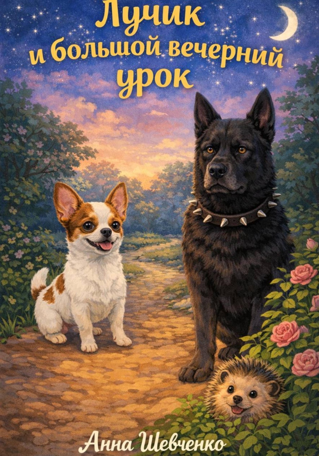 Обложка книги «Лучик и большой вечерний урок»