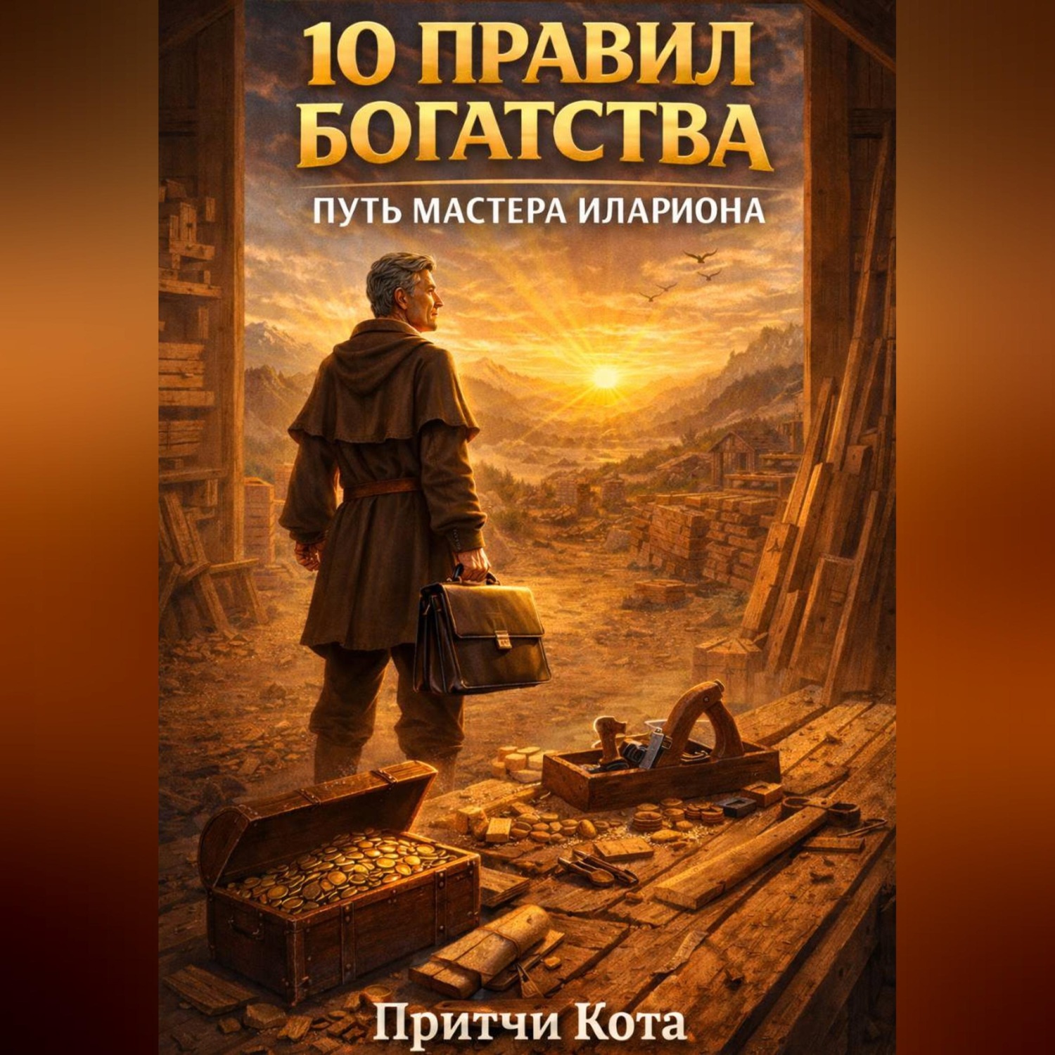 Обложка книги «10 правил богатства. Путь мастера Илариона»