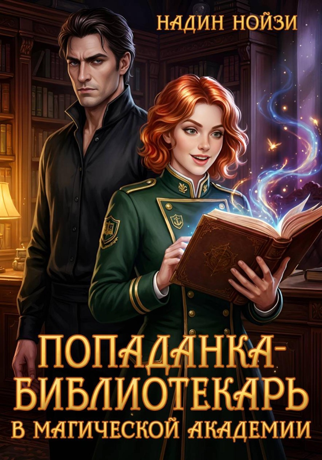 Обложка книги «Попаданка-библиотекарь в магической академии»