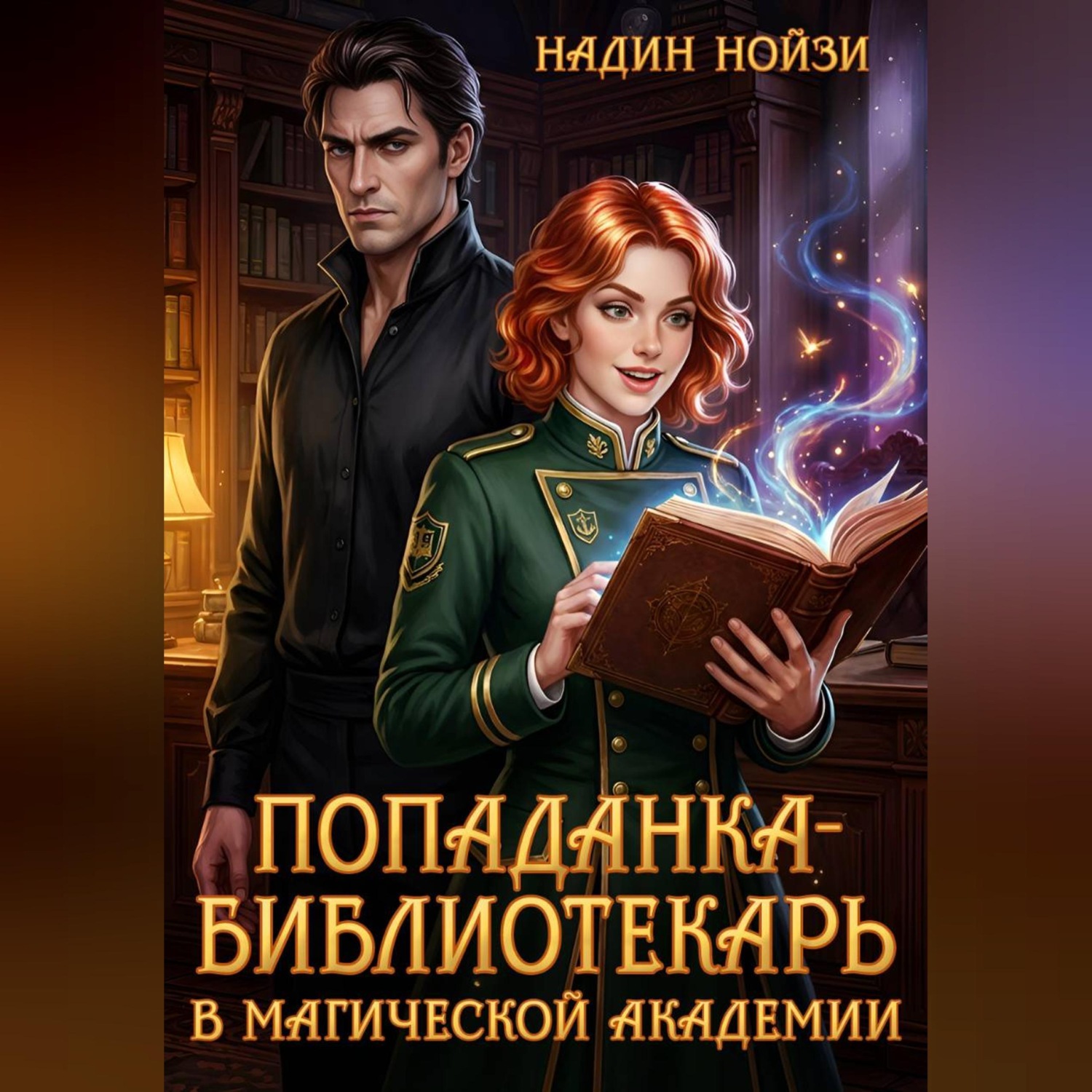 Обложка книги «Попаданка-библиотекарь в магической академии»