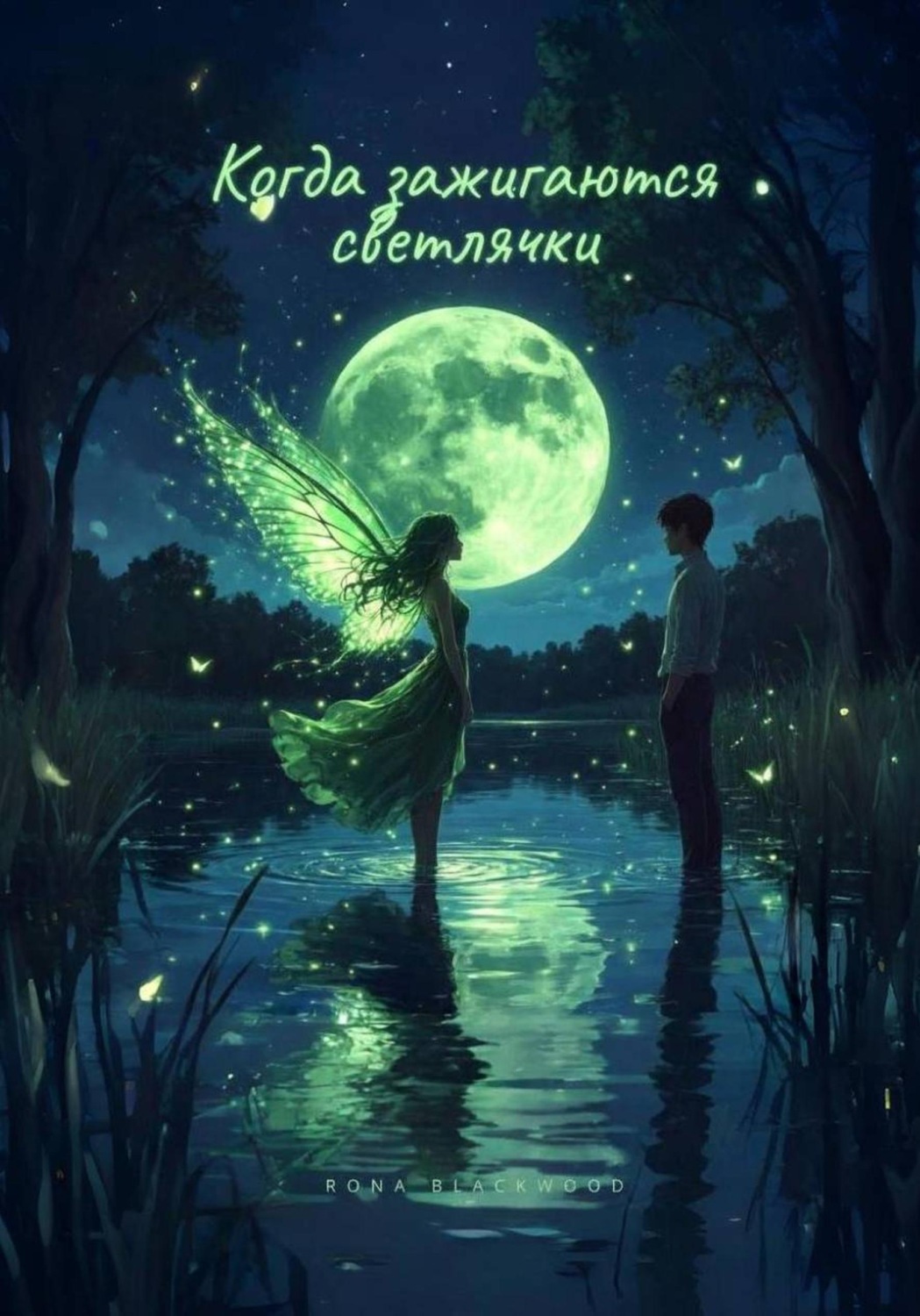 Обложка книги «Когда зажигаются светлячки»