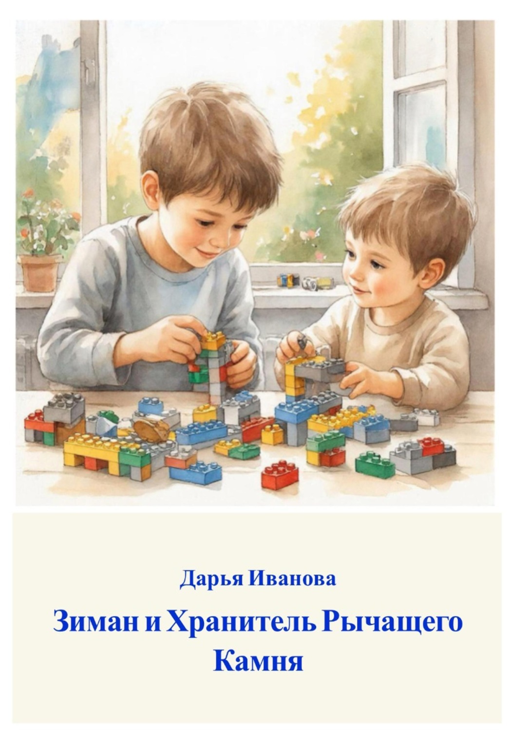 Обложка книги «Зиман и Хранитель Рычащего Камня»