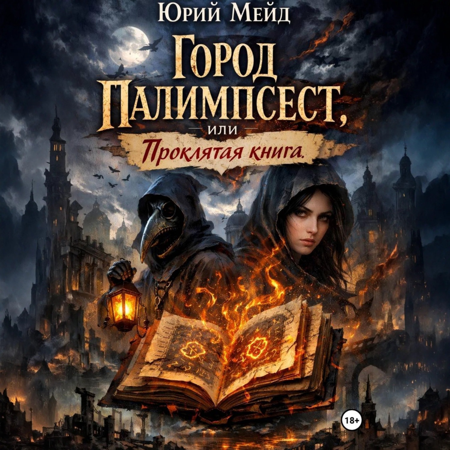 Обложка книги «Город – палимпсест, или Проклятая книга»