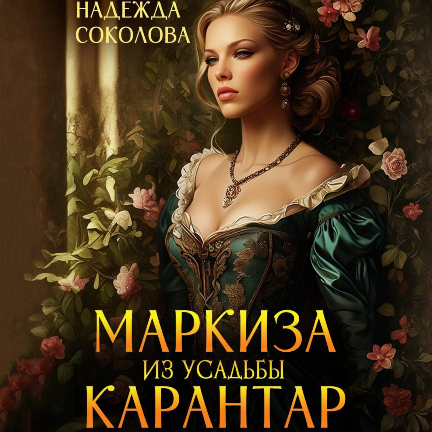 Обложка книги «Маркиза из усадьбы Карантар»